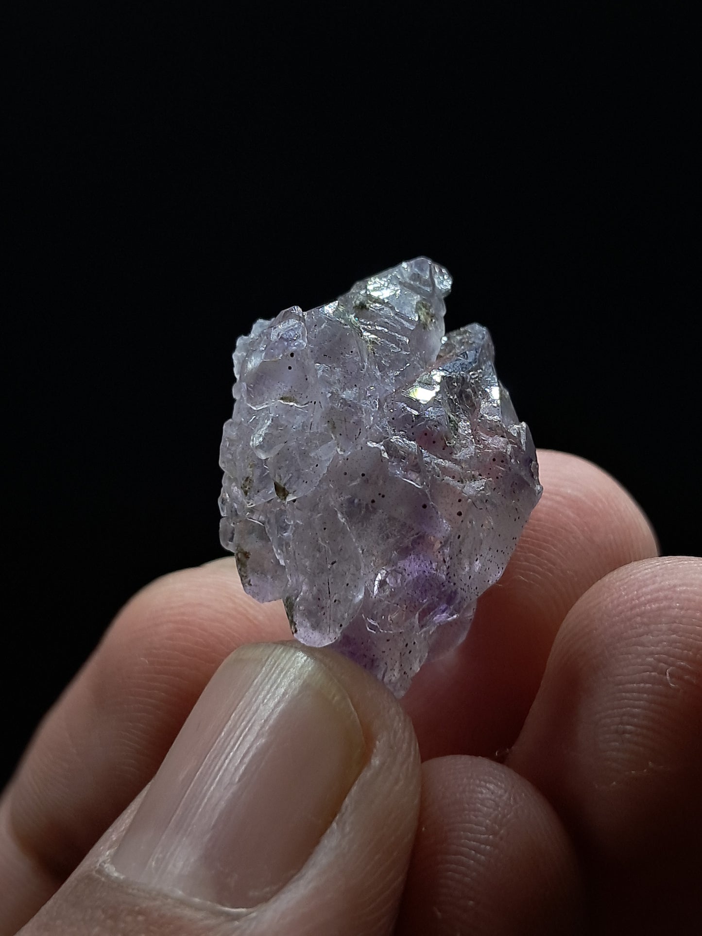 Karur Amethyst Scepter cluster (Non-precious Natural Stone) #KA58