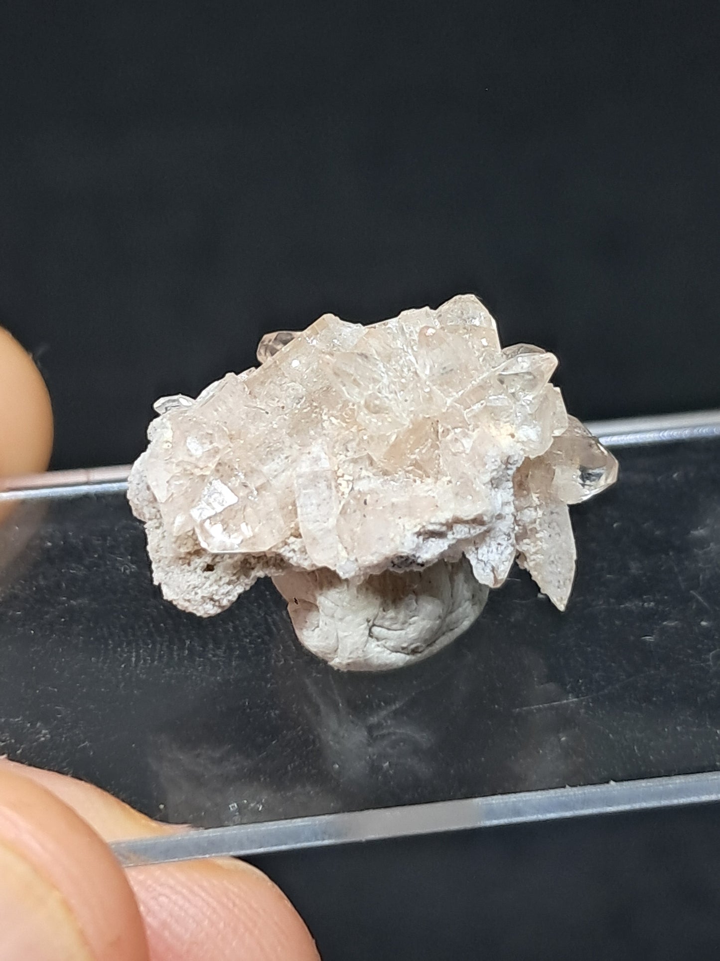 Topacio natural en racimo (México), piedra preciosa rara | Ejemplar mineral n.° TPZ9