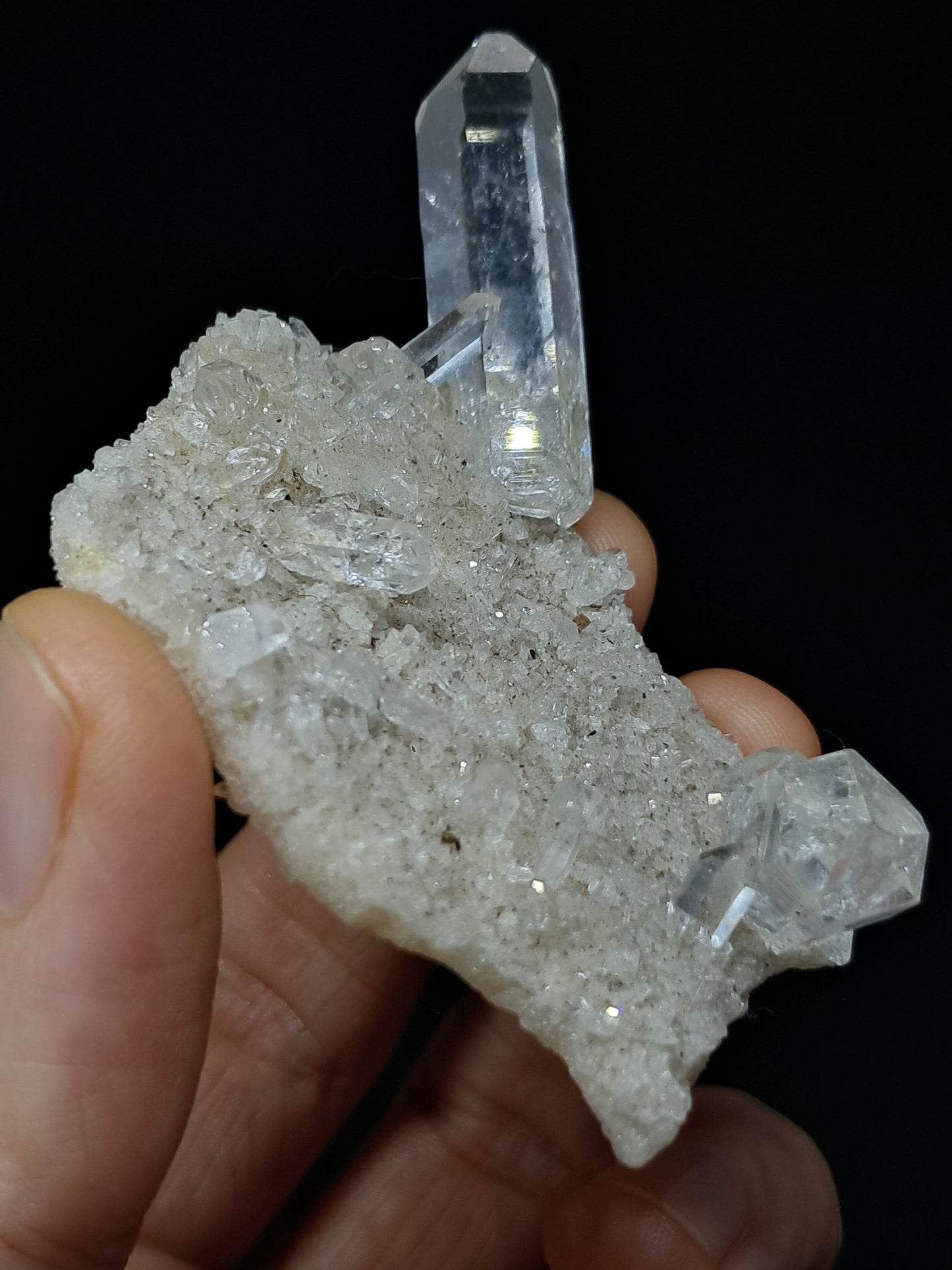 Himalayan *Super Clear* Quartz Cluster | Natural Crystal | Rough Stone | Mineral Specimen #CH49