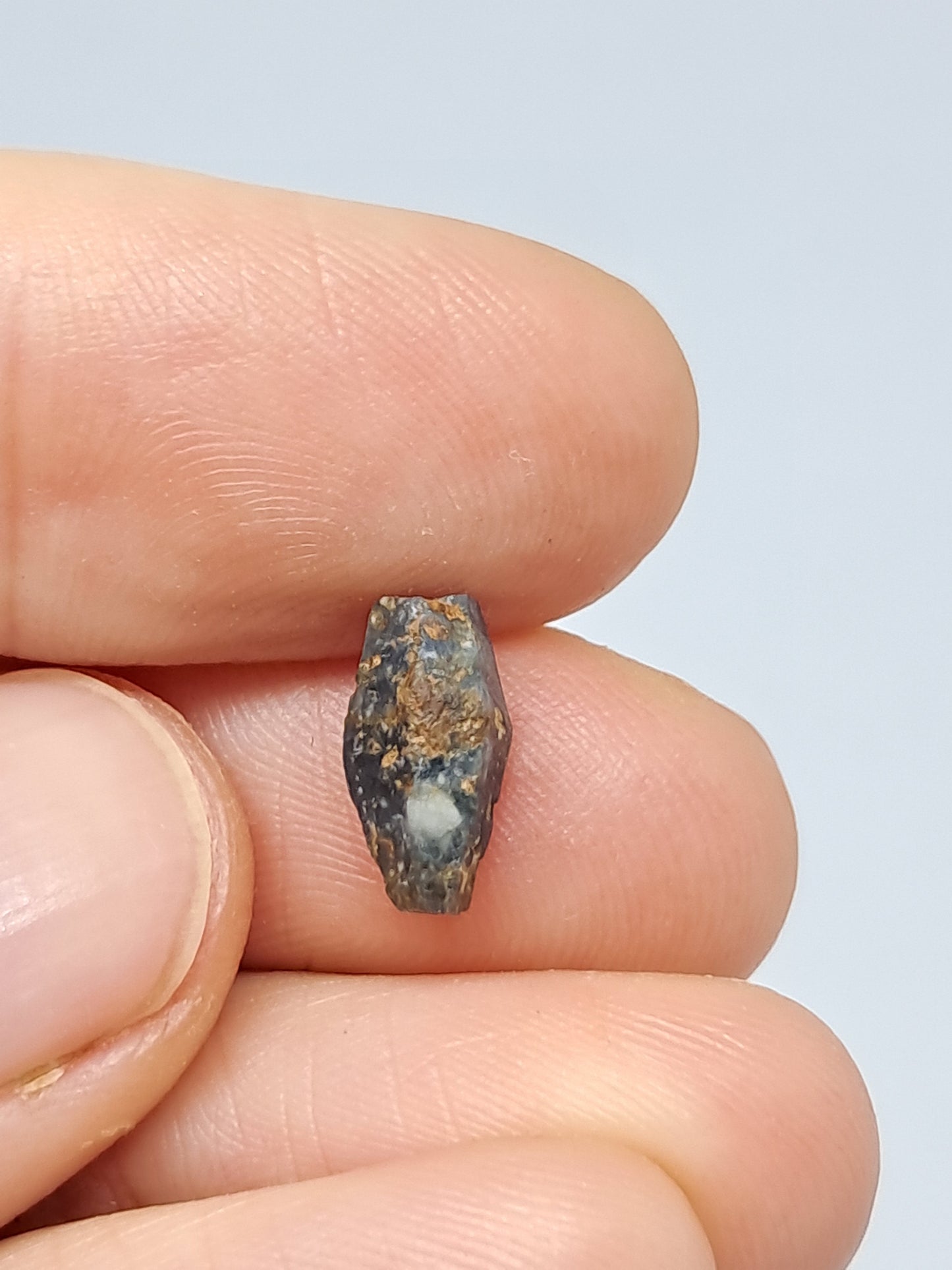 Natural Blue Sapphire Hexagonal Crystal (Vietnam) #SP4