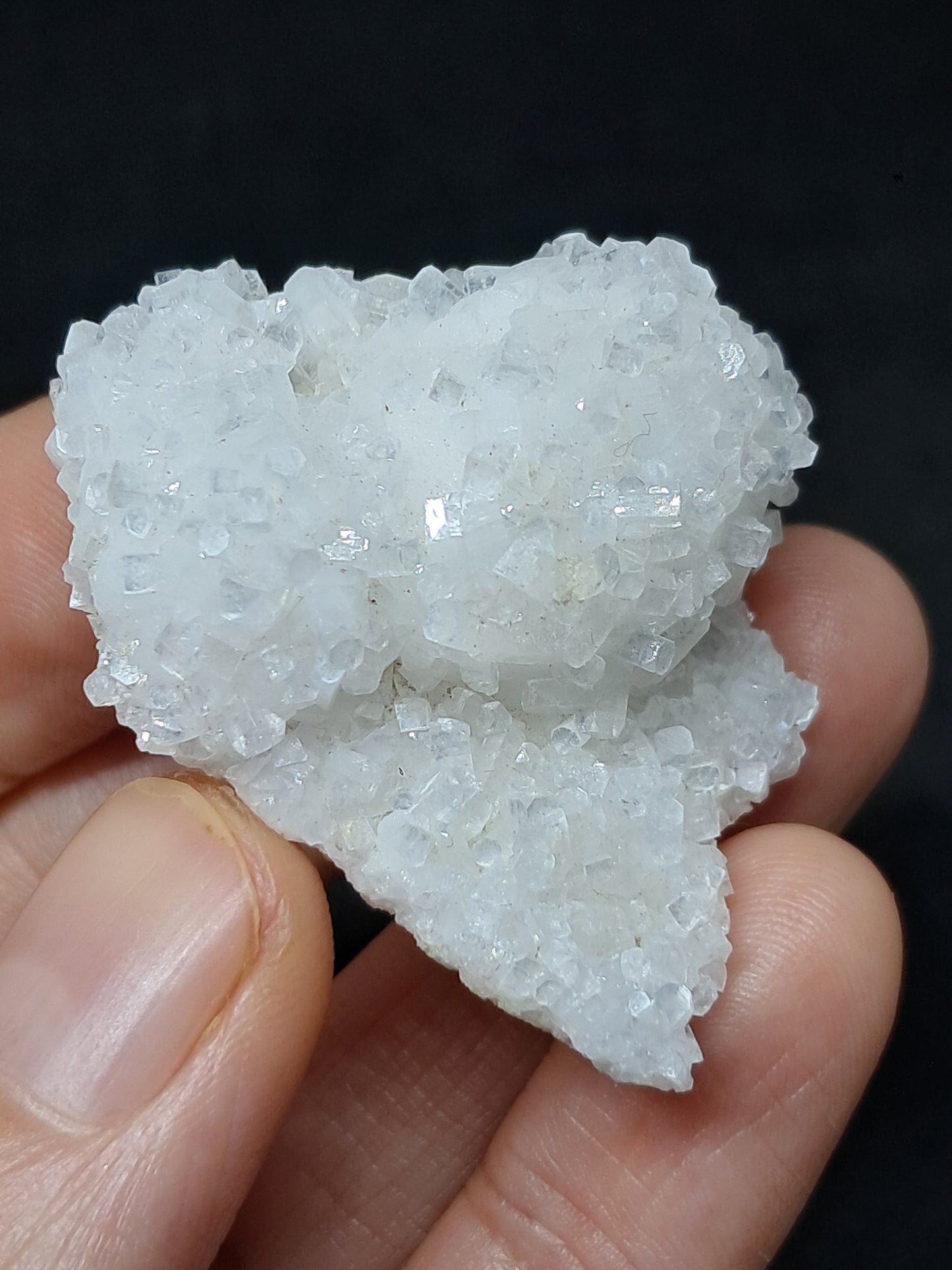 Okenite w/ Apophyllite Cluster (Mumbai) Mineral Specimen | Collector Grade | Natural Crystal #OK25