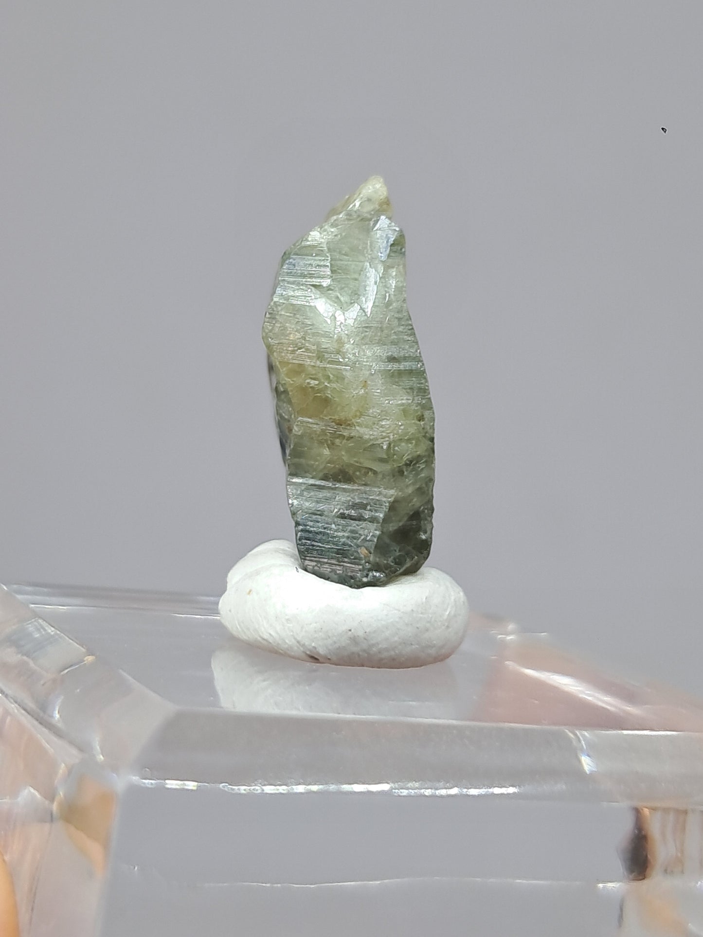 Natural Teal Green Sapphire Crystal (Karur) Rough Stone | Mineral Specimen #SP38