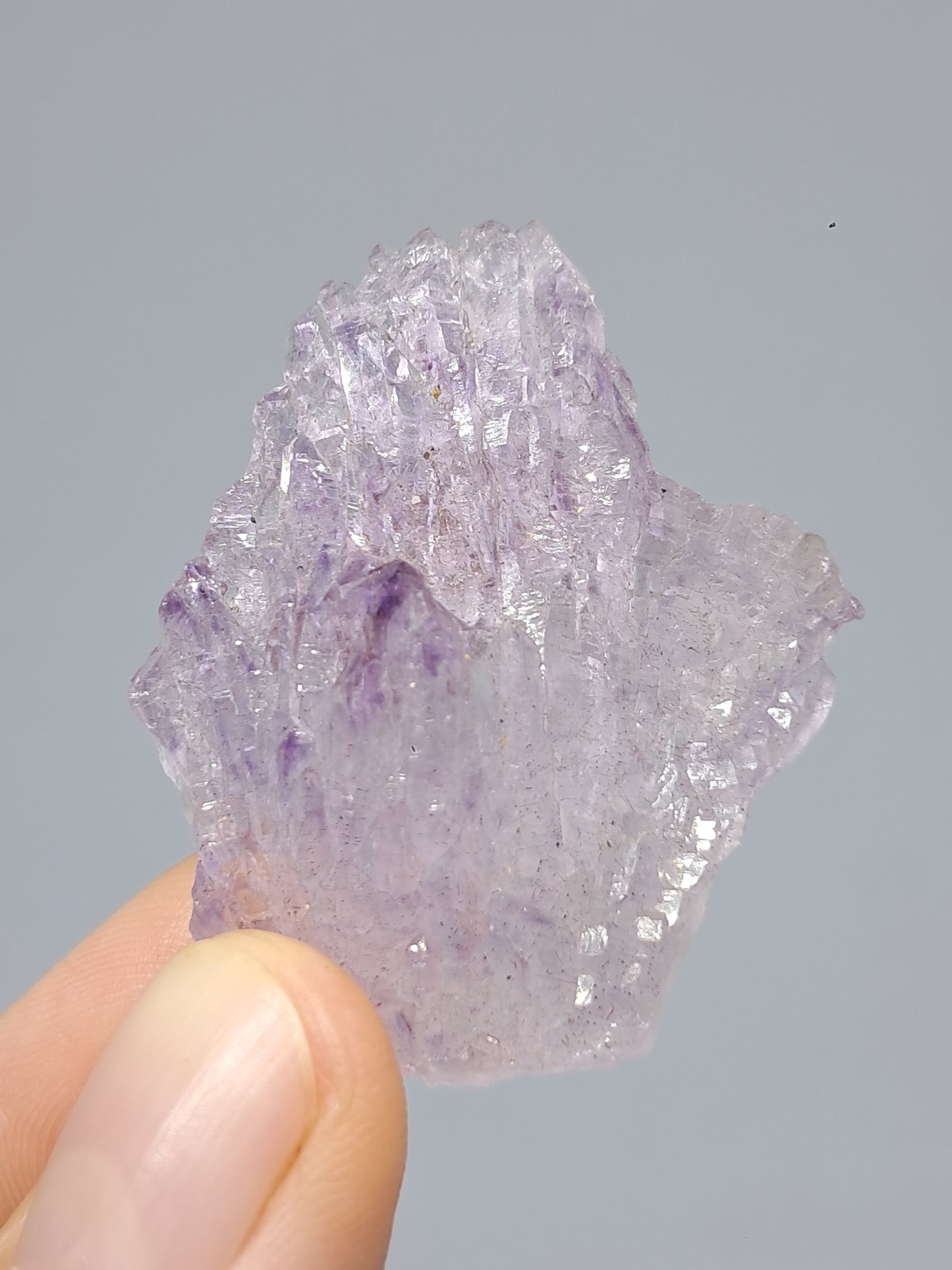 Amethyst Scepter Cluster w/ Goethite (Karur) Crystal Quartz Point | Natural Stone | Mineral Specimen #KA68