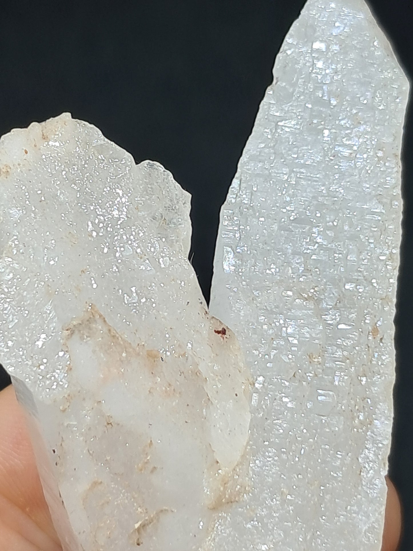 Himalayan Quartz Self-healed Crystal Point | Natural Crystal | Rough Stone | Mineral Specimen #CH46