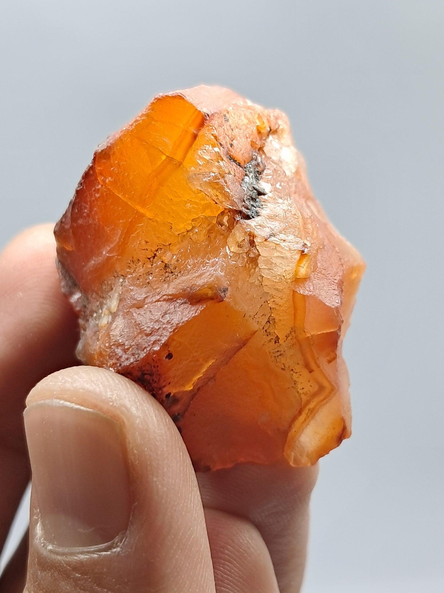 Rough Carnelian (India) Raw Stone | Natural Crystal | Mineral Specimen #CRN8