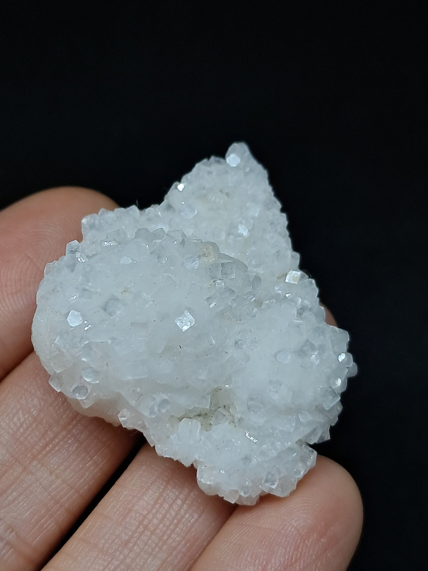 Okenite w/ Apophyllite Cluster (Mumbai) Mineral Specimen | Collector Grade | Natural Crystal #OK25
