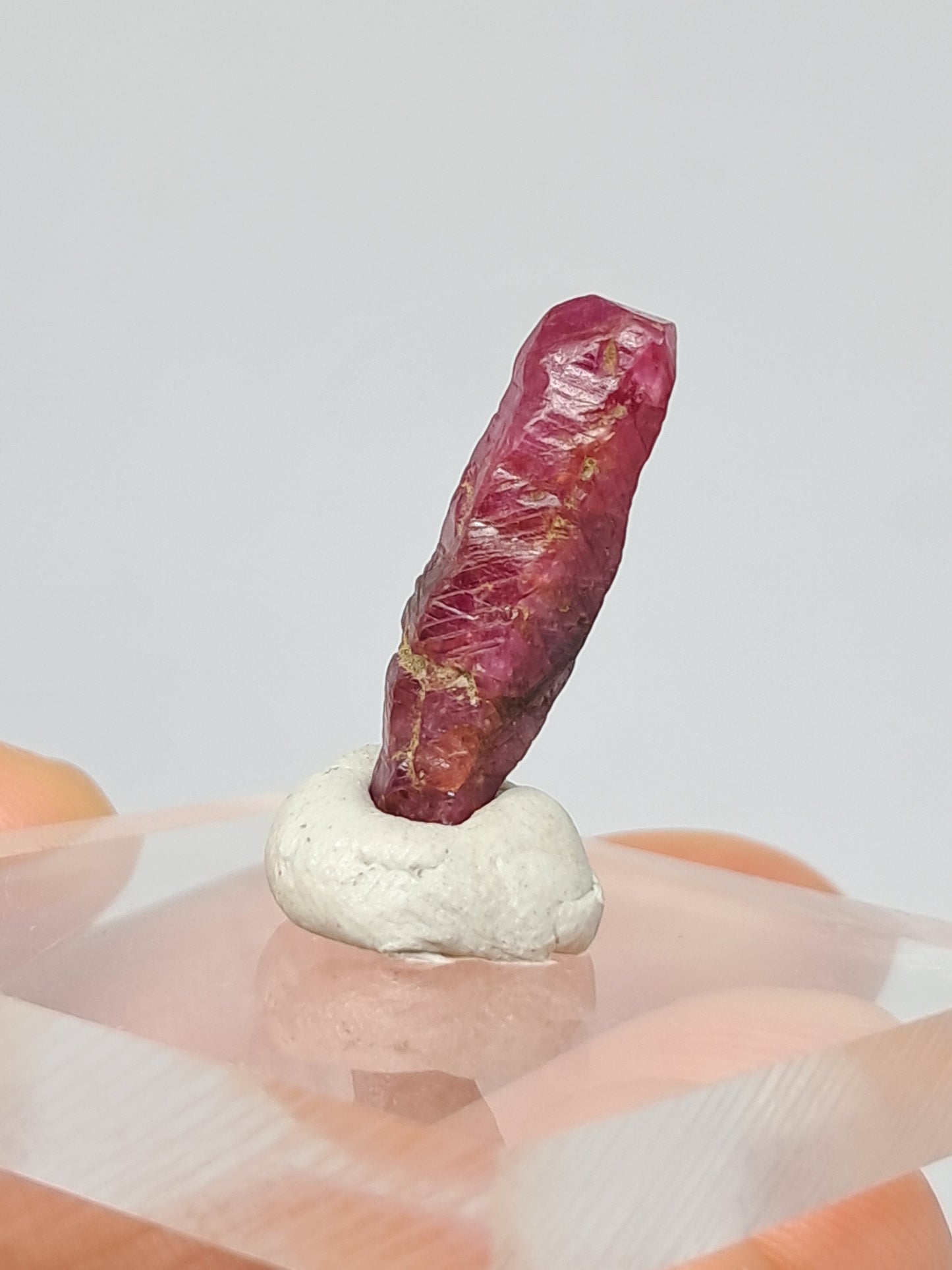 Natural Ruby Hexagonal Crystal (Vietnam) #RB10