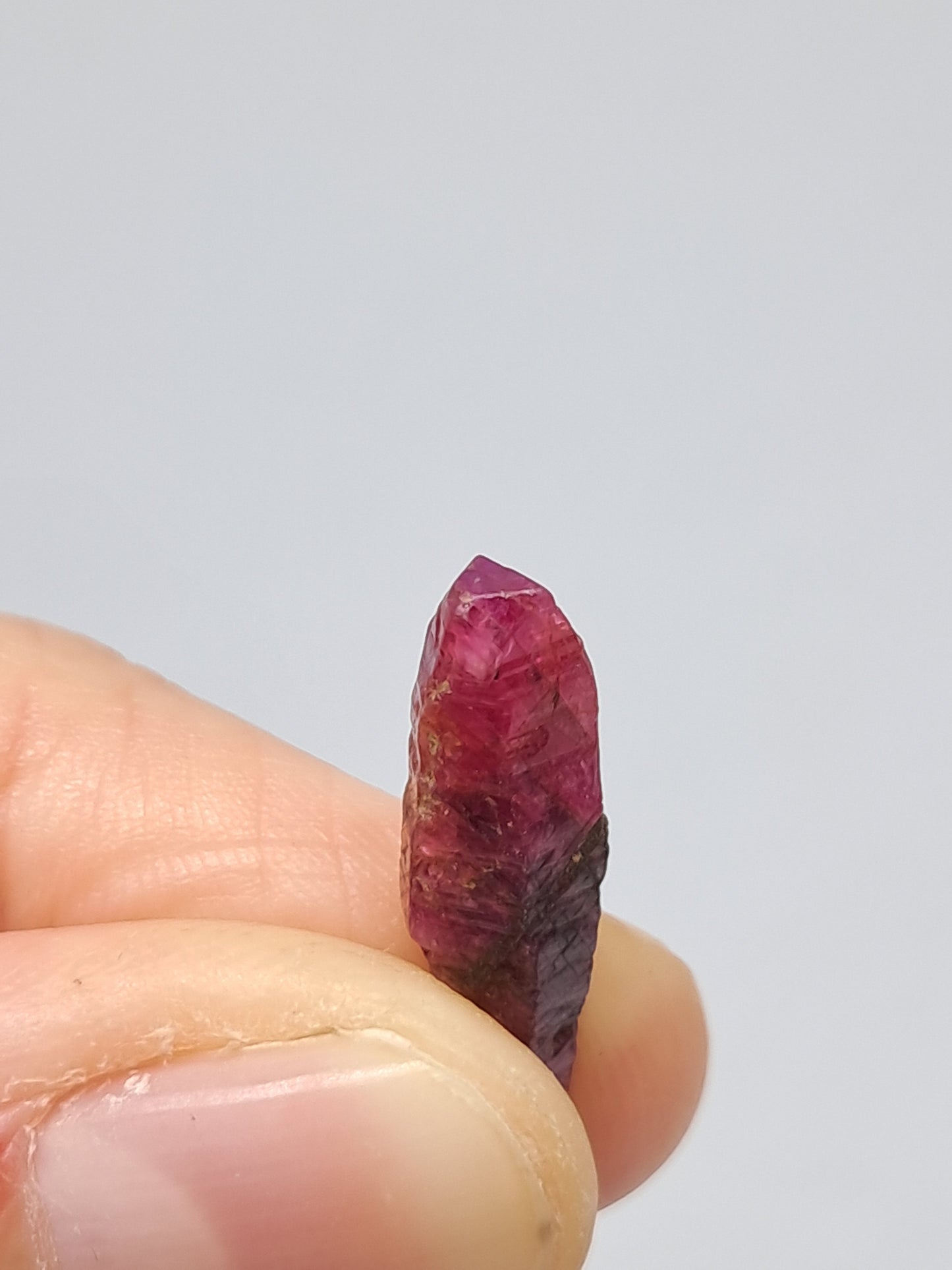 Natural Ruby Hexagonal Crystal (Vietnam) #RB10