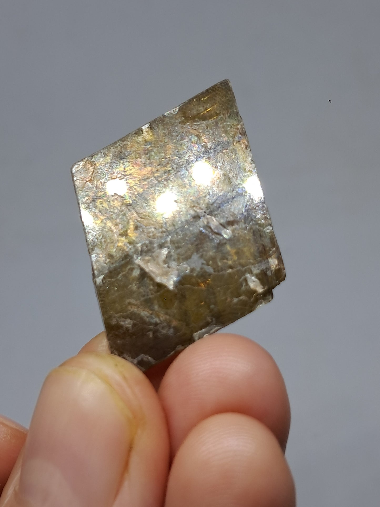 Honey Calcite (India) Rough Crystal | Natural Stone | Mineral Specimen #CA12