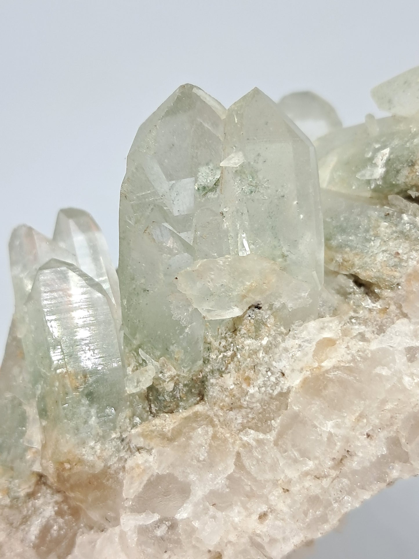 Chlorite Quartz Cluster (Himachal Pradesh) Rough Stone | Natural Crystal | Chamanic Garden | Mineral Specimen #CQ1