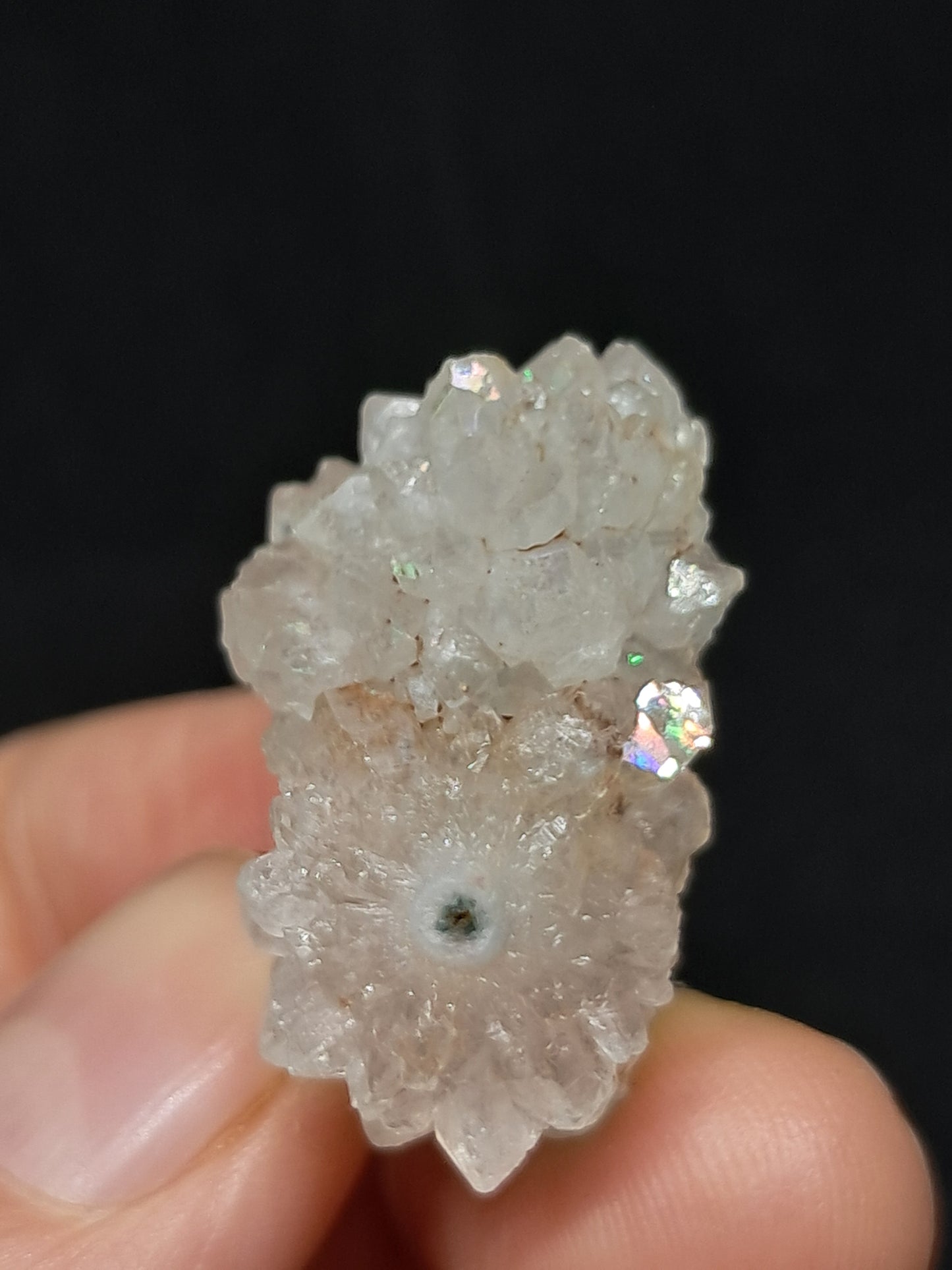 Iris Quartz Stalactite (Anandalite)(Non-precious stone) #AQ23