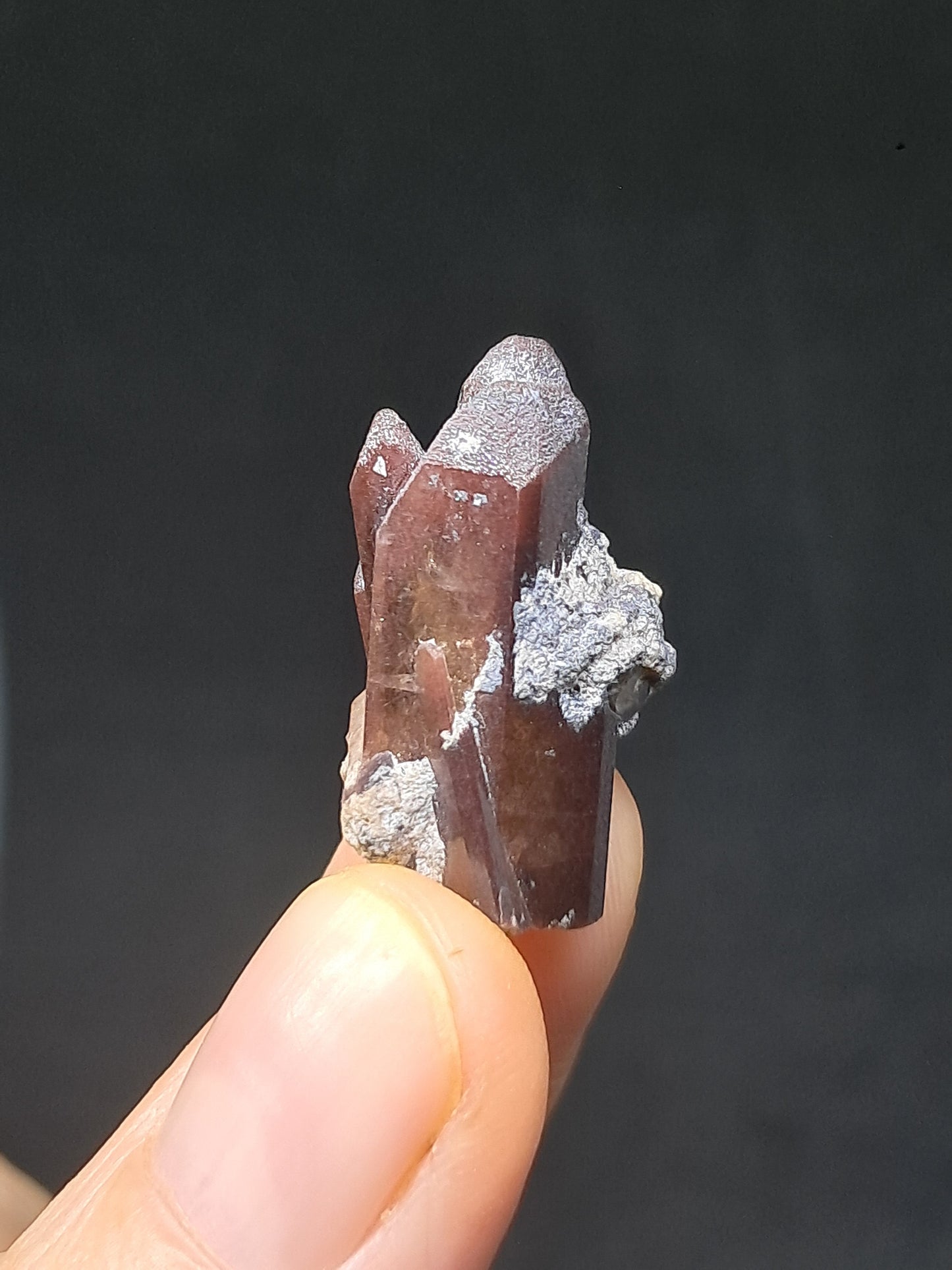 Cristal de topacio natural (México), piedra preciosa rara | Ejemplar mineral n.° TPZ20