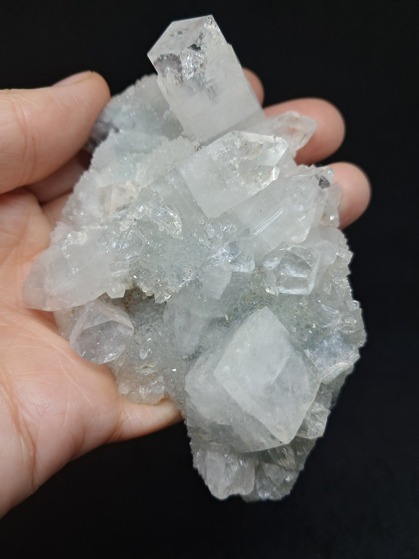 Apophyllite Cluster (Non-precious mineral) #AP16