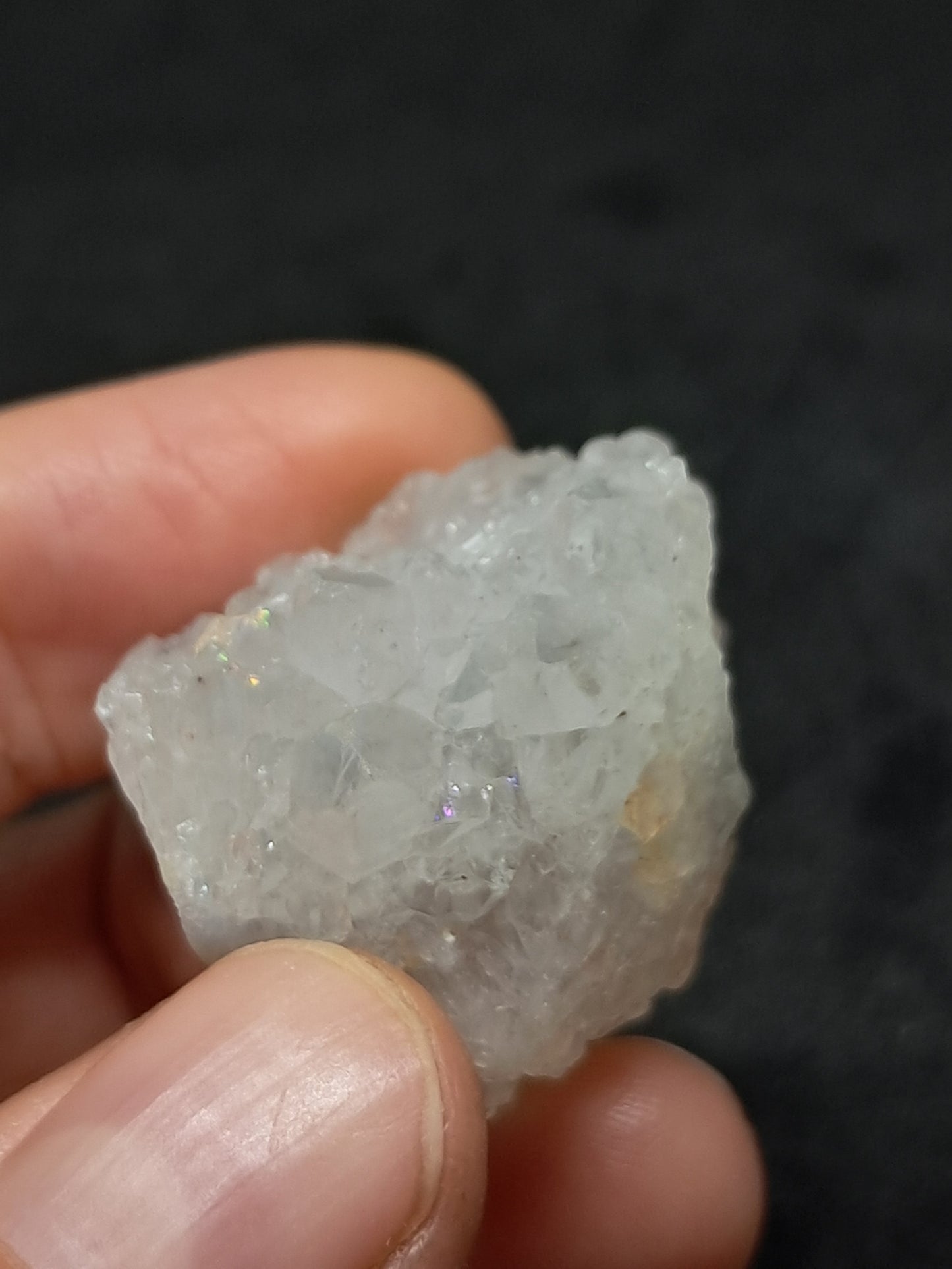 Iris Quartz Stalactite (Anandalite) (Non-precious stone) #AQ26