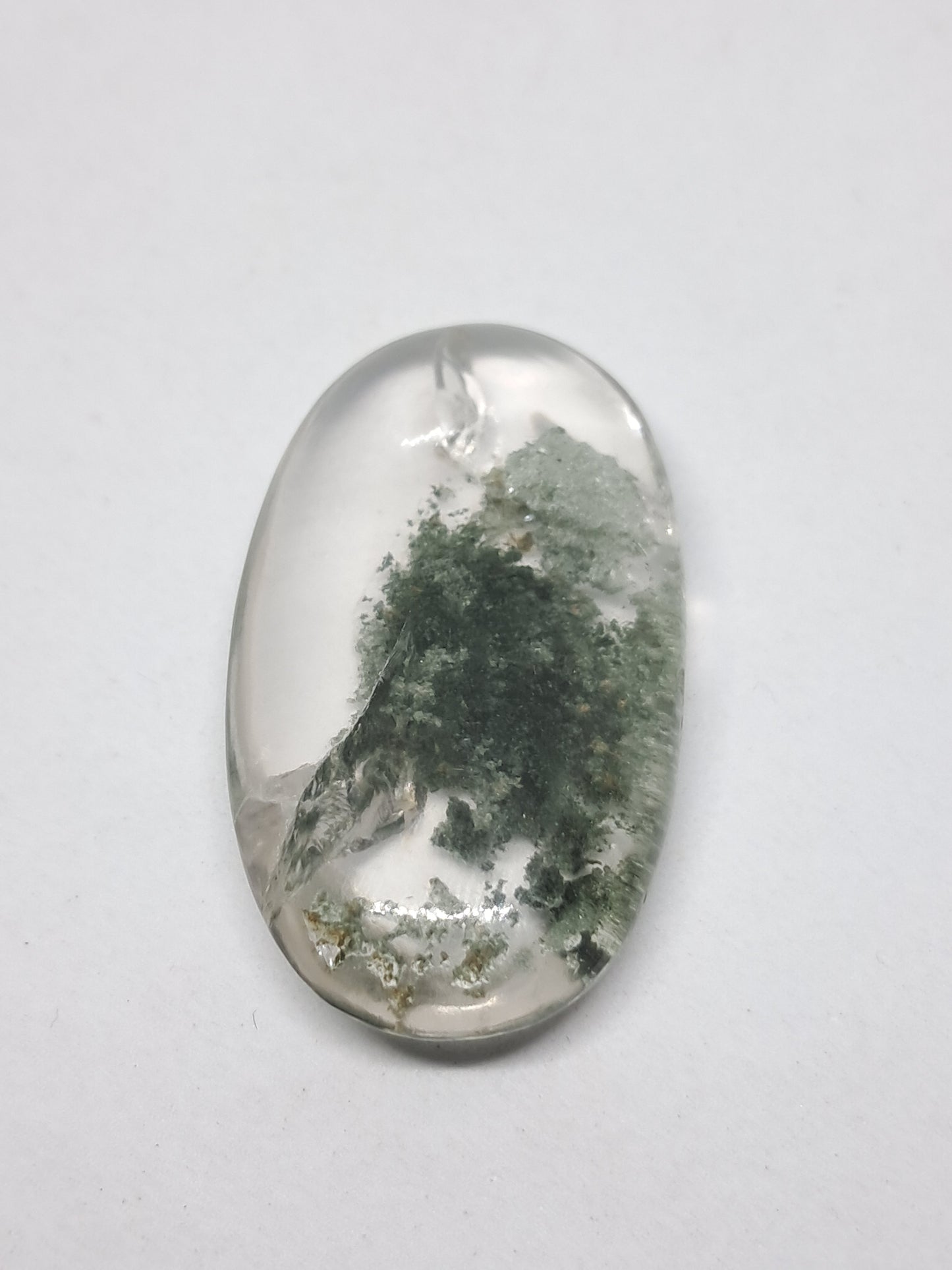 Chlorite Quartz Palmstone | High Quality Polished Stone | Natural Crystal | Mineral Specimen #PQ3