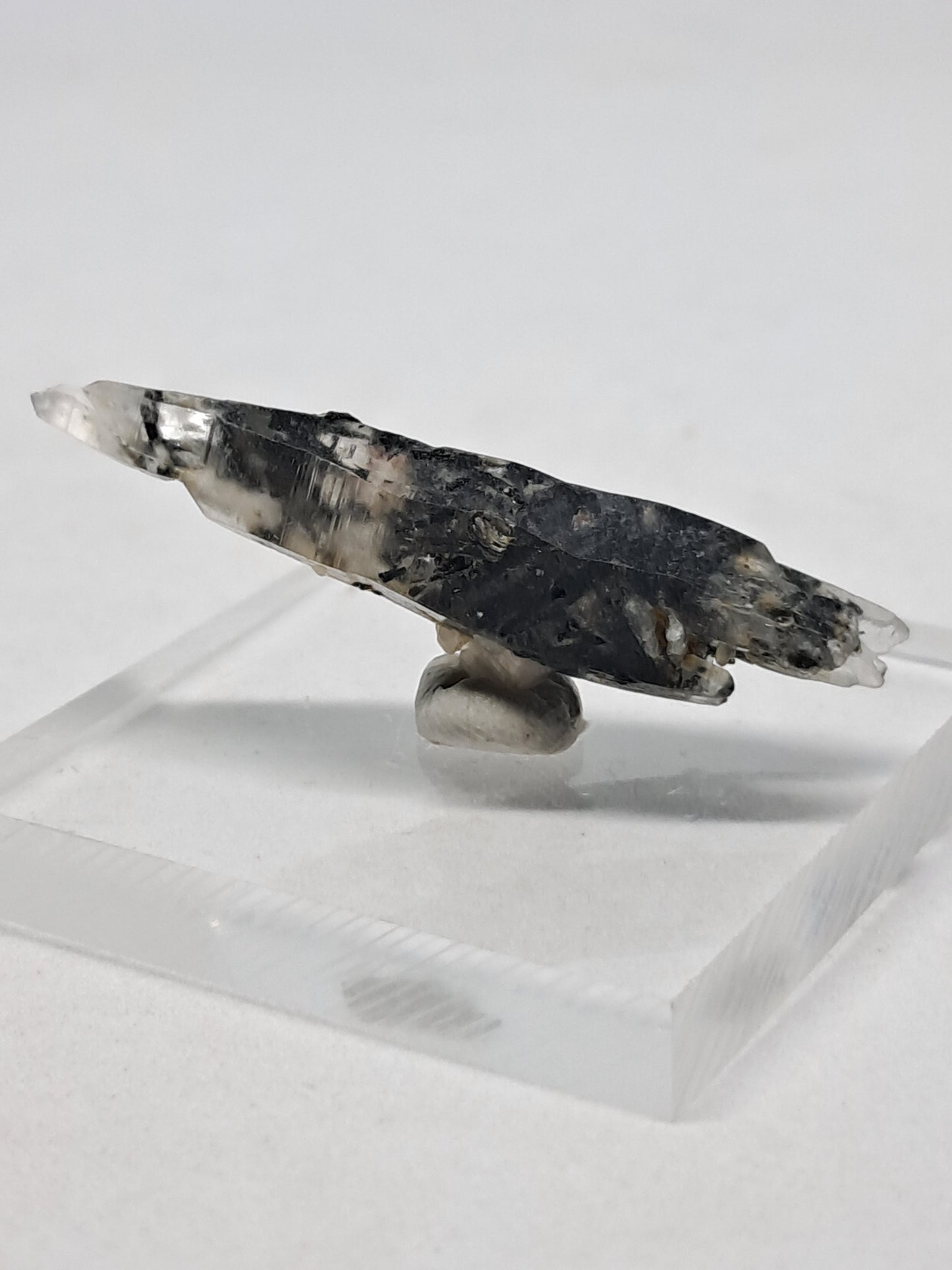 Tourmalinated Quartz Biterminated Crystal (Non-precious stone) #TQ24