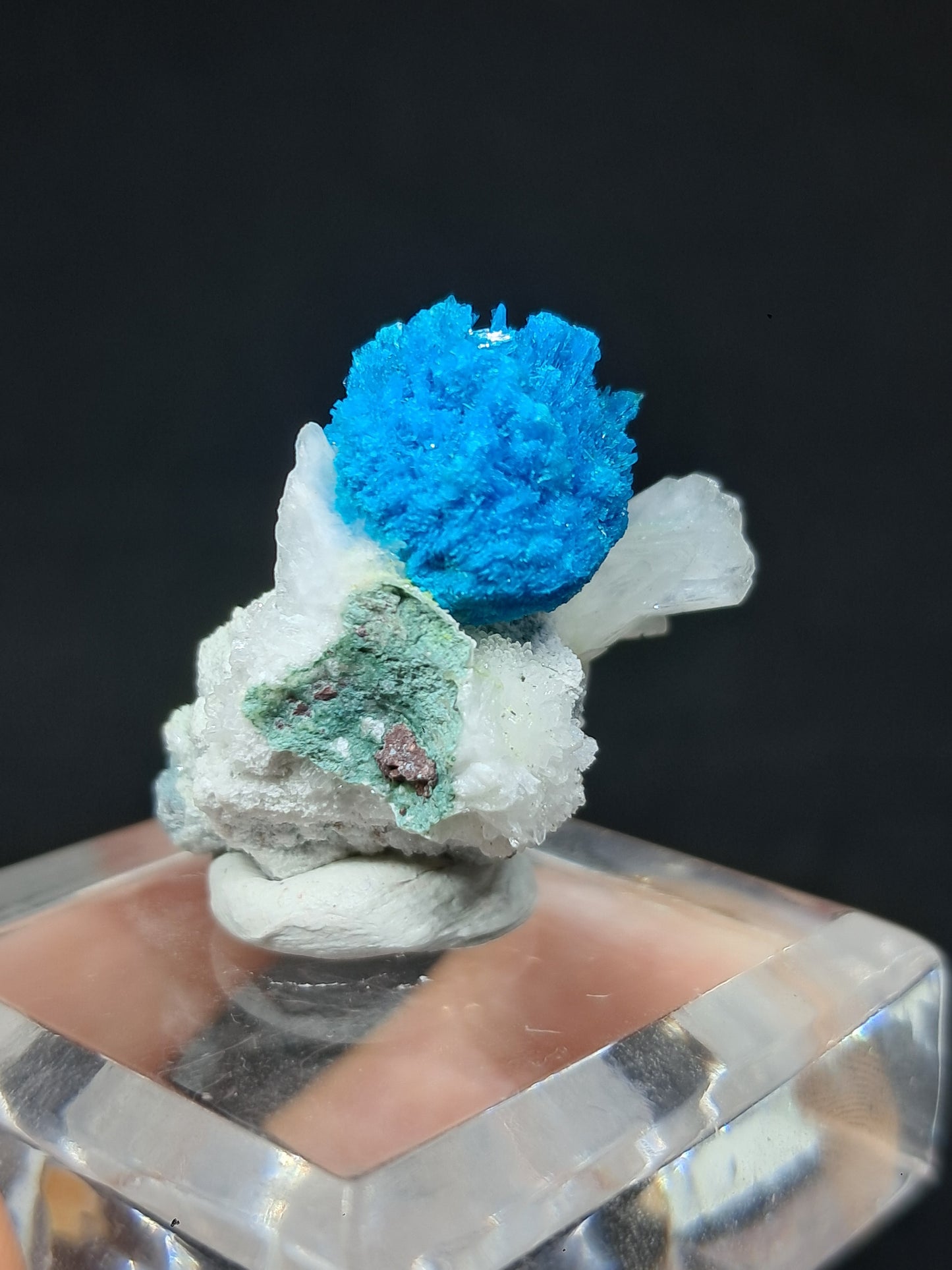 Pentagonite w/ Stilbite On Heulandite Matrix (Wagholi) Rough Stone | Natural Crystal | Rare Mineral Specimen #CV27