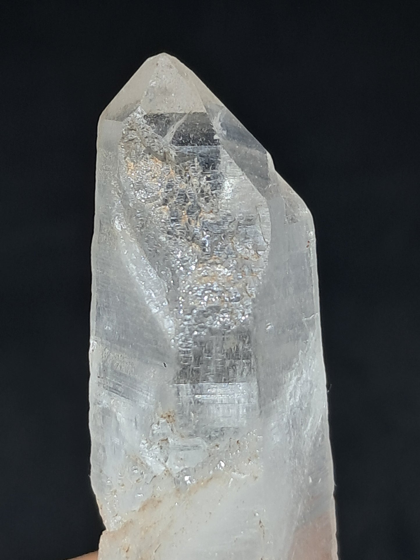 Himalayan Quartz Self-healed Crystal Point | Natural Crystal | Rough Stone | Mineral Specimen #CH46