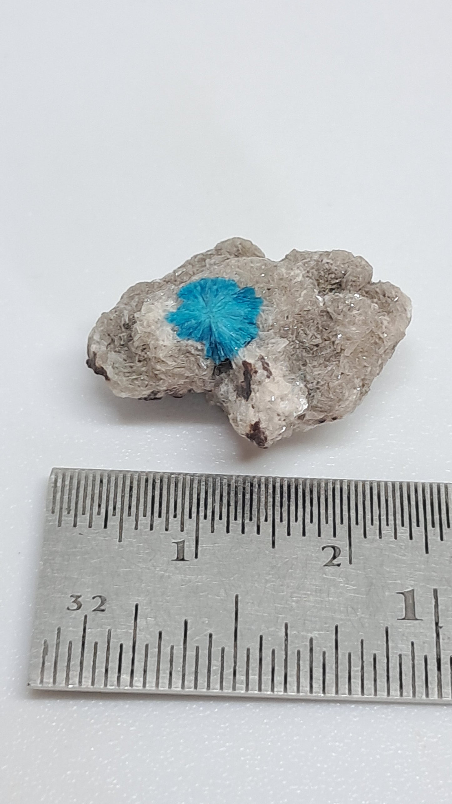 Cavansita en Matriz de Heulandita (Wagholi) Cristal en Bruto | Piedra Natural | Raro Espécimen Mineral #CV69
