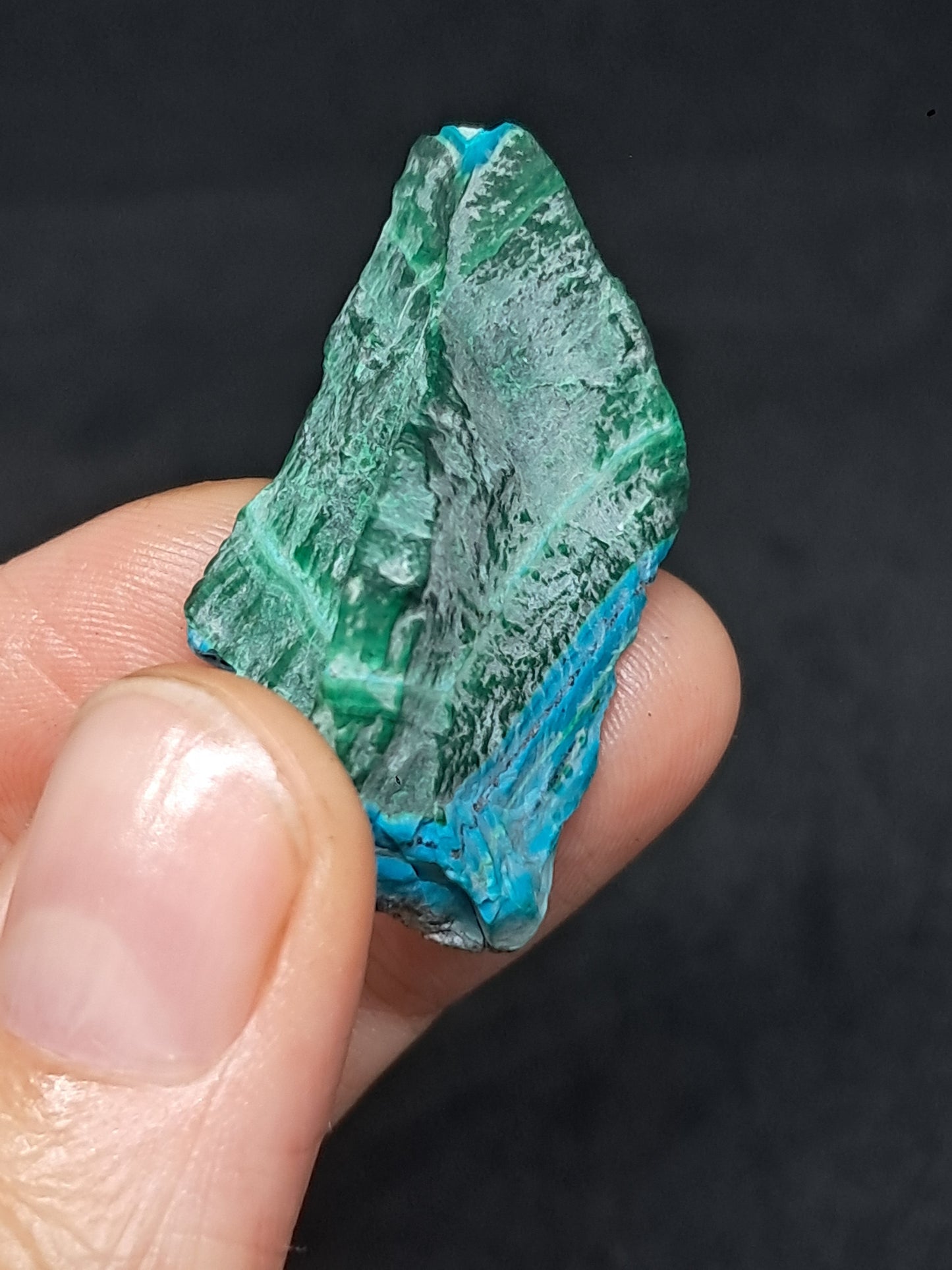 Chrysocolla Malachite (Democratic Republic of Congo) Raw Stone | Rough Crystal | Natural Mineral Specimen #CM8