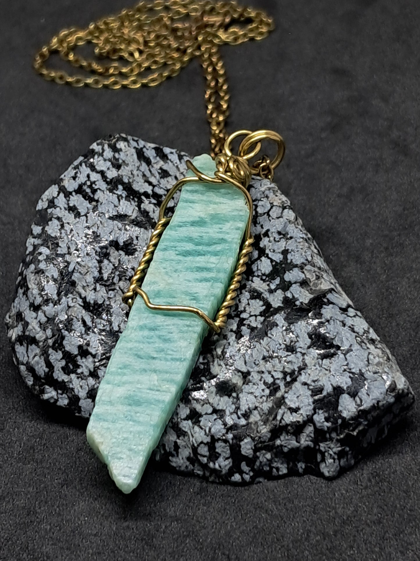 Amazonite Pendant #JL12