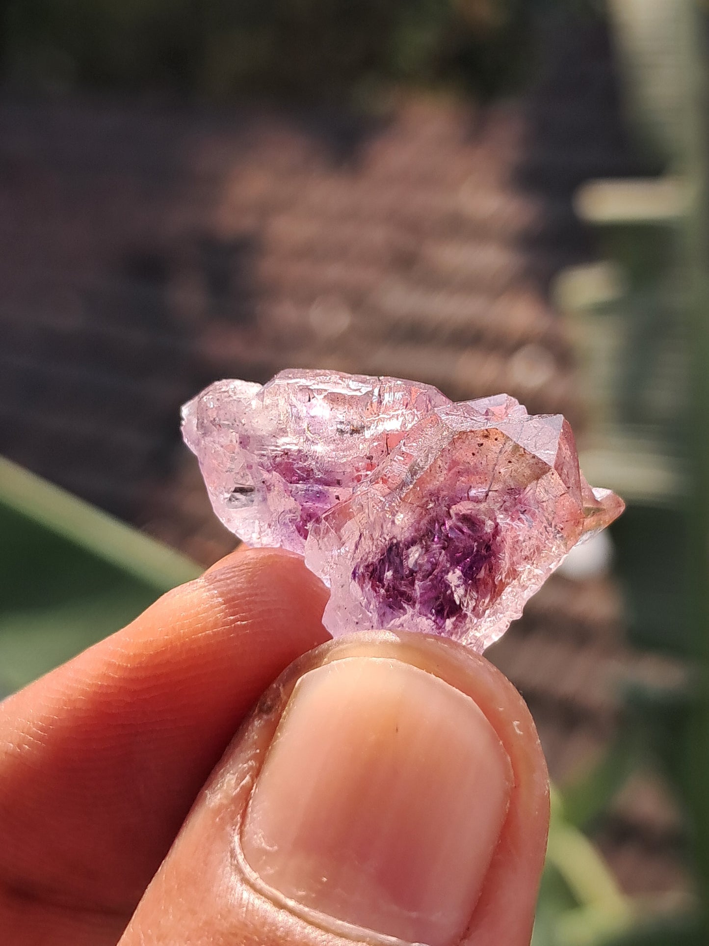 Super Seven Amethyst Scepter from Karur | Natural Formation| Mineral Specimen #KA178