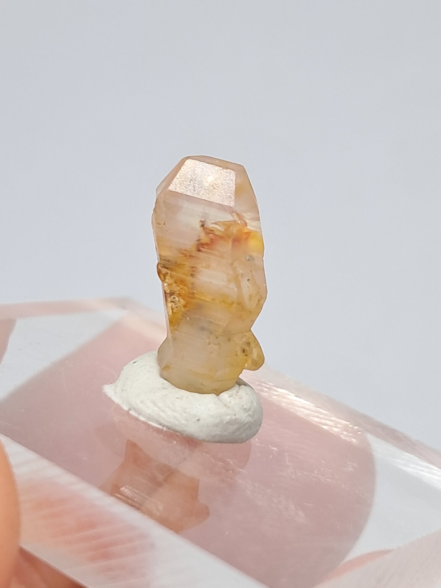 Natural White Sapphire (Sri Lanka) Raw Natural Crystal Stone | Mineral Specimen #SP5
