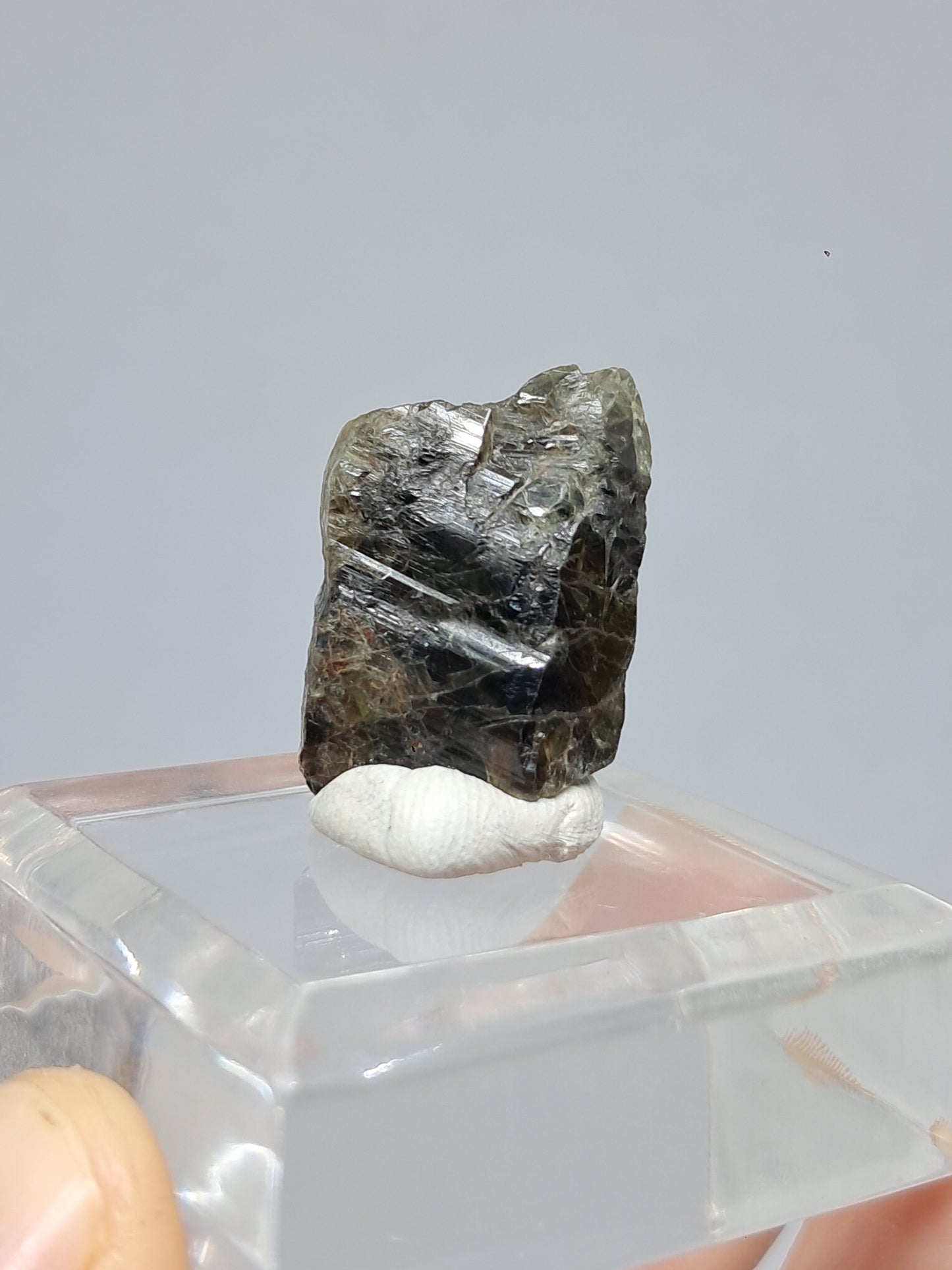 Natural Green Sapphire Crystal (Karur) Rough Stone | Mineral Specimen #SP24