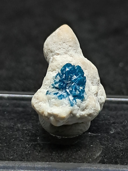 Cavansita flotante en bola de okenita (Pune), piedra en bruto | Cristal natural | Ejemplar mineral raro n.° CV23