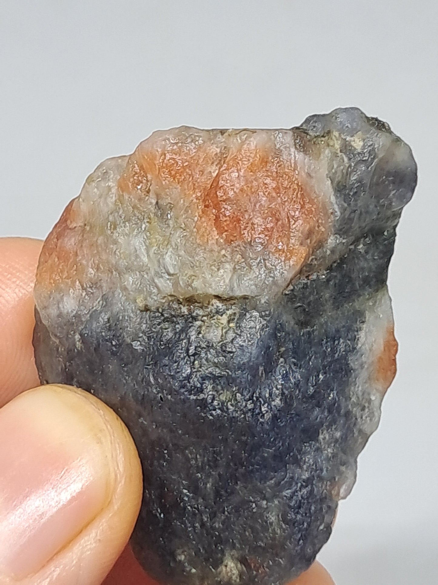 Sunstone w/ Iolite (Tamil Nadu) Rough Stone | Natural Crystal | Mineral Specimen #SI12
