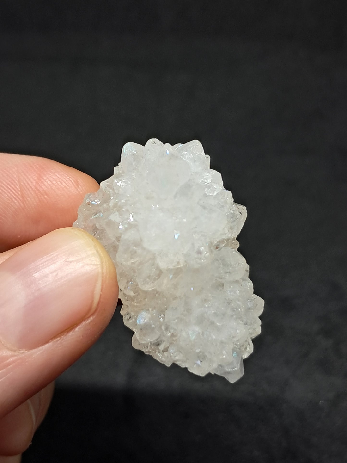 Iris Quartz Stalactite (Anandalite) (Non-precious stone) #AQ24
