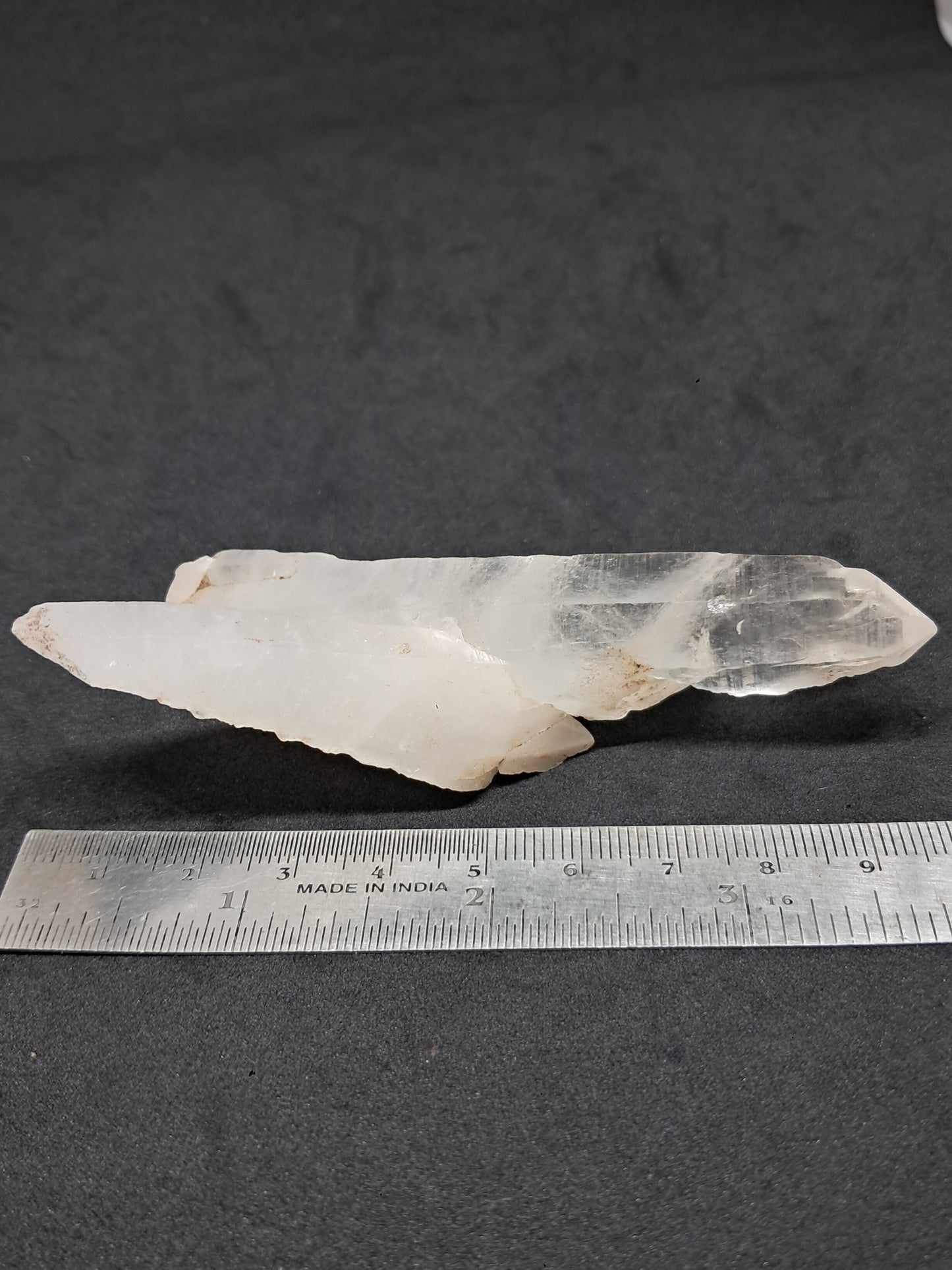Himalayan Quartz Self-healed Crystal Point | Natural Crystal | Rough Stone | Mineral Specimen #CH46