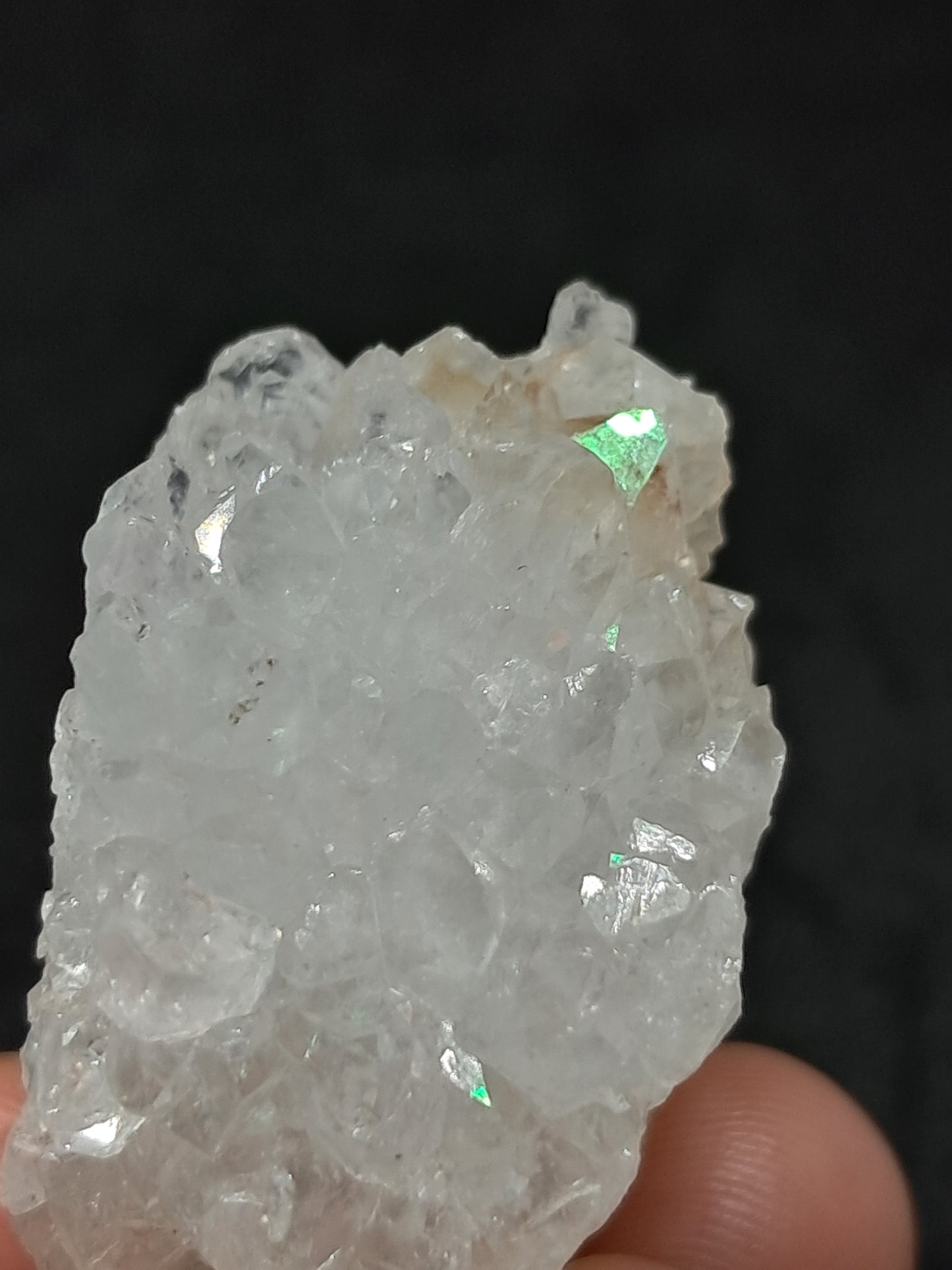 Iris Quartz Stalactite (Anandalite) (Non-precious stone) #AQ27