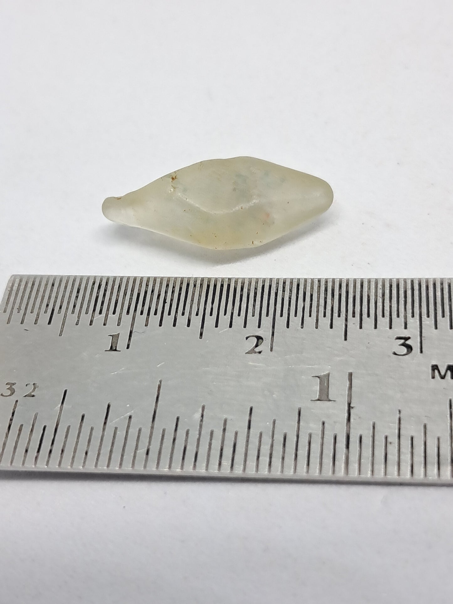 Natural White Sapphire (Sri Lanka) Rough Hexagonal Crystal #SP6
