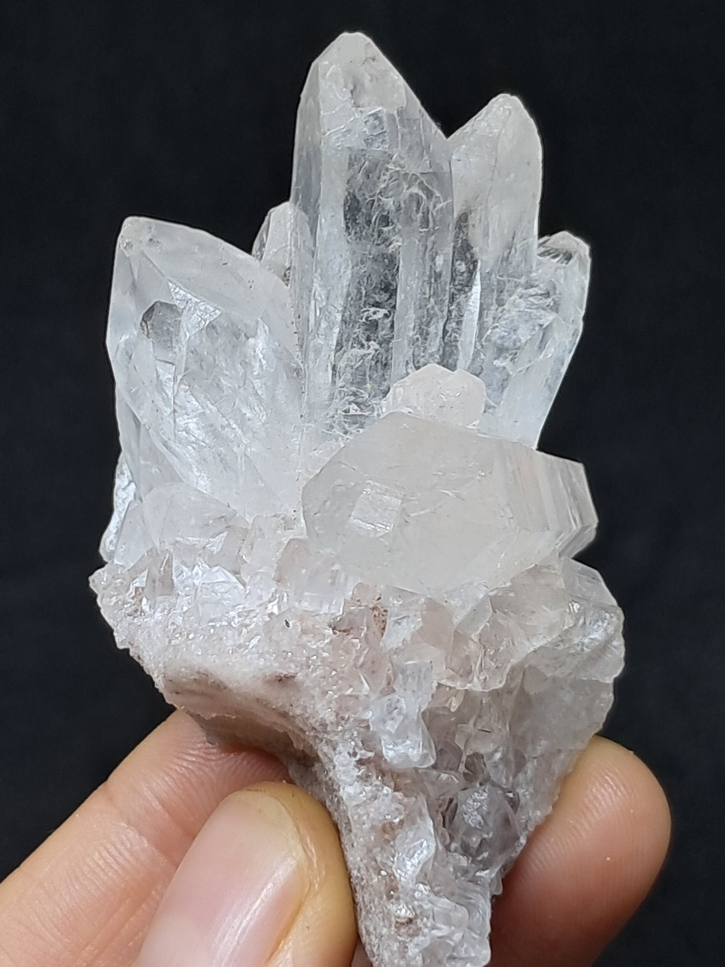 Himalayan Quartz Cluster (Himachal Pradesh) | Natural Crystal #CH42