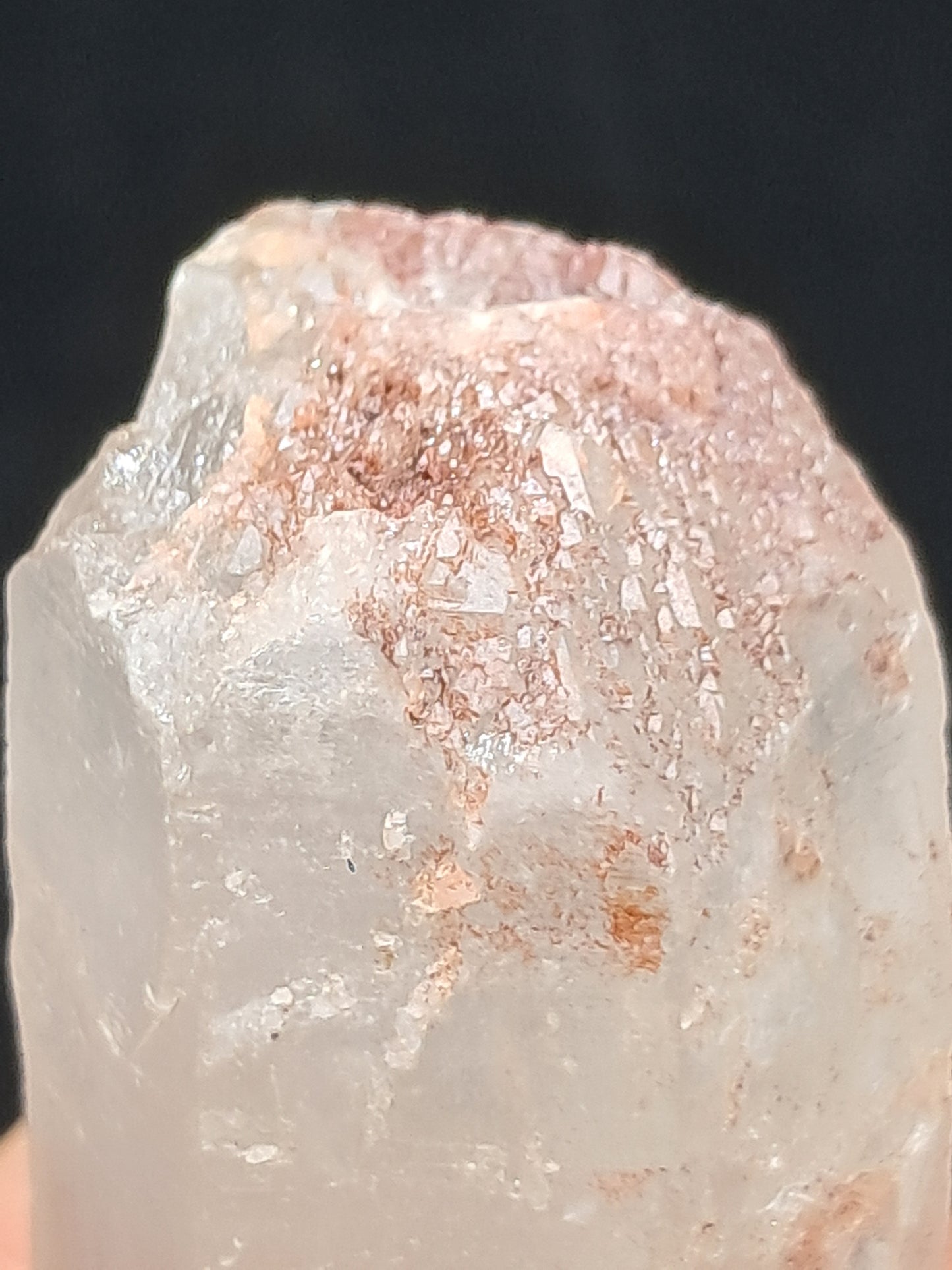 Quartz Self-healed Crystal Point (Himachal Pradesh) | Rare Formation #CH44