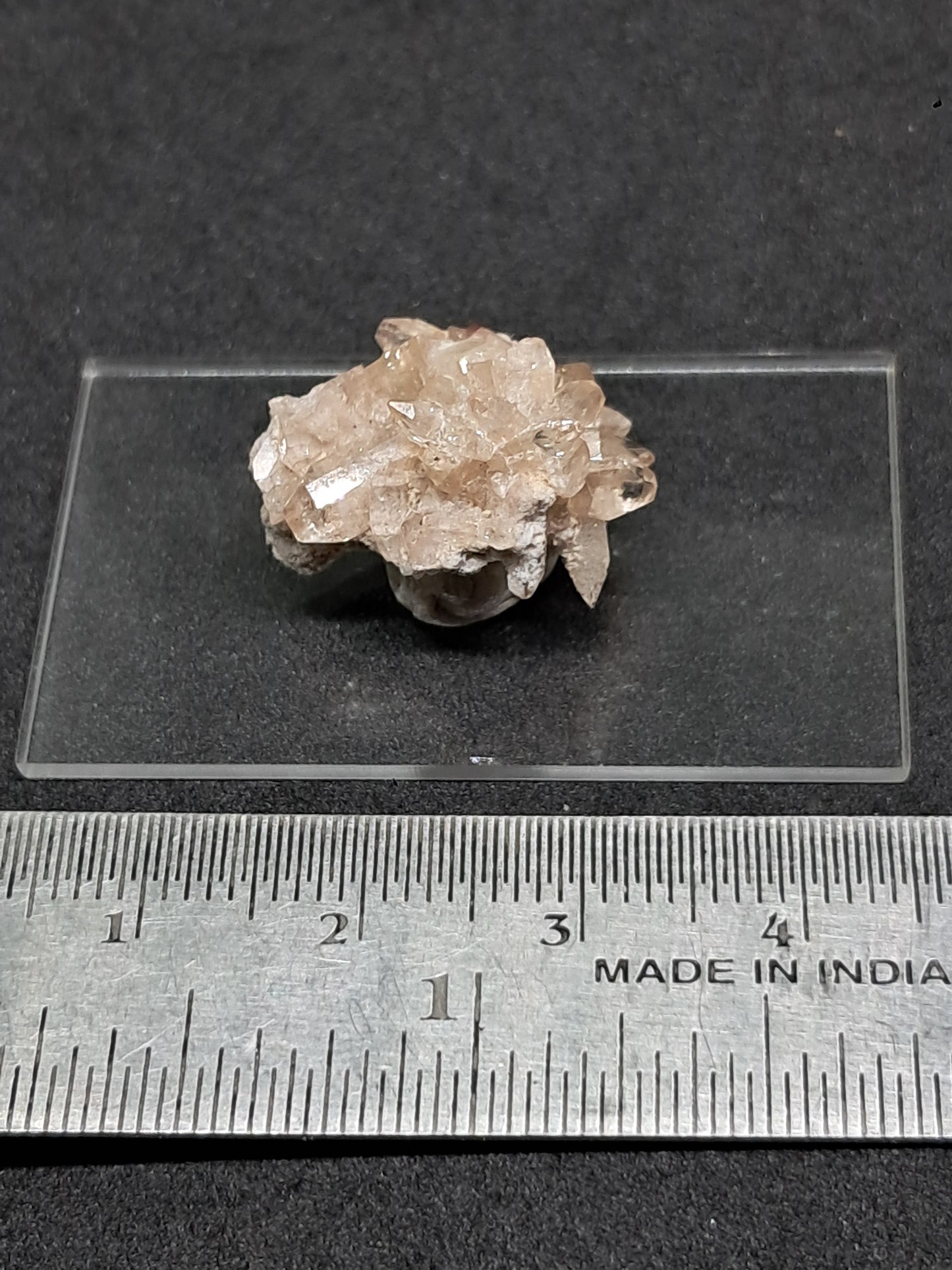 Topacio natural en racimo (México), piedra preciosa rara | Ejemplar mineral n.° TPZ9