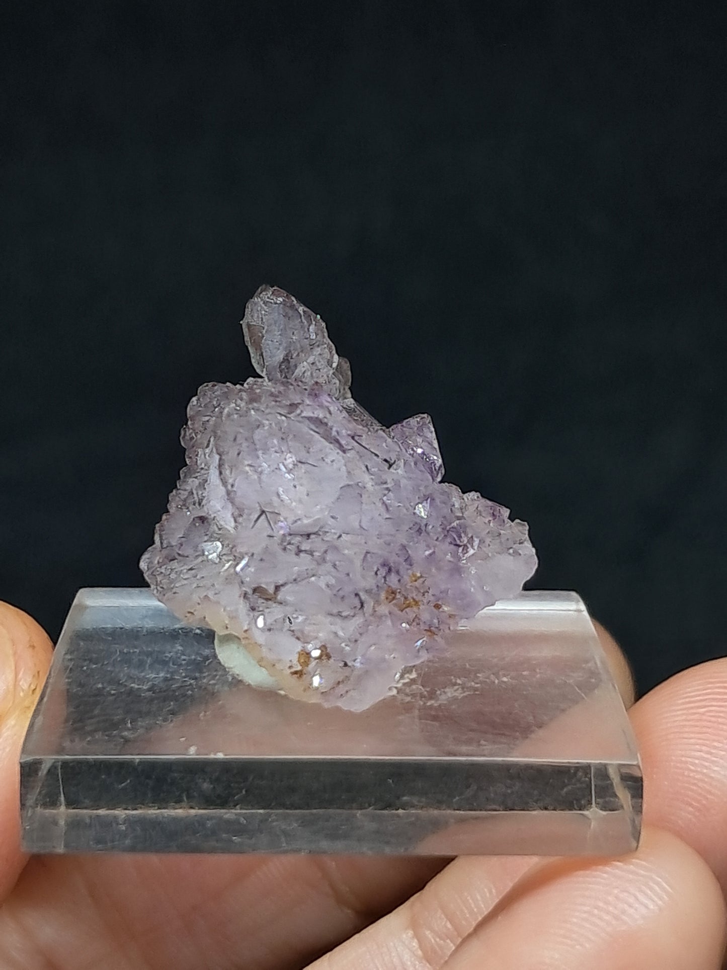 Amatista Elestial Super Seven (Karur) | Cristal en bruto | Piedra natural | Ejemplar mineral n.° KA110