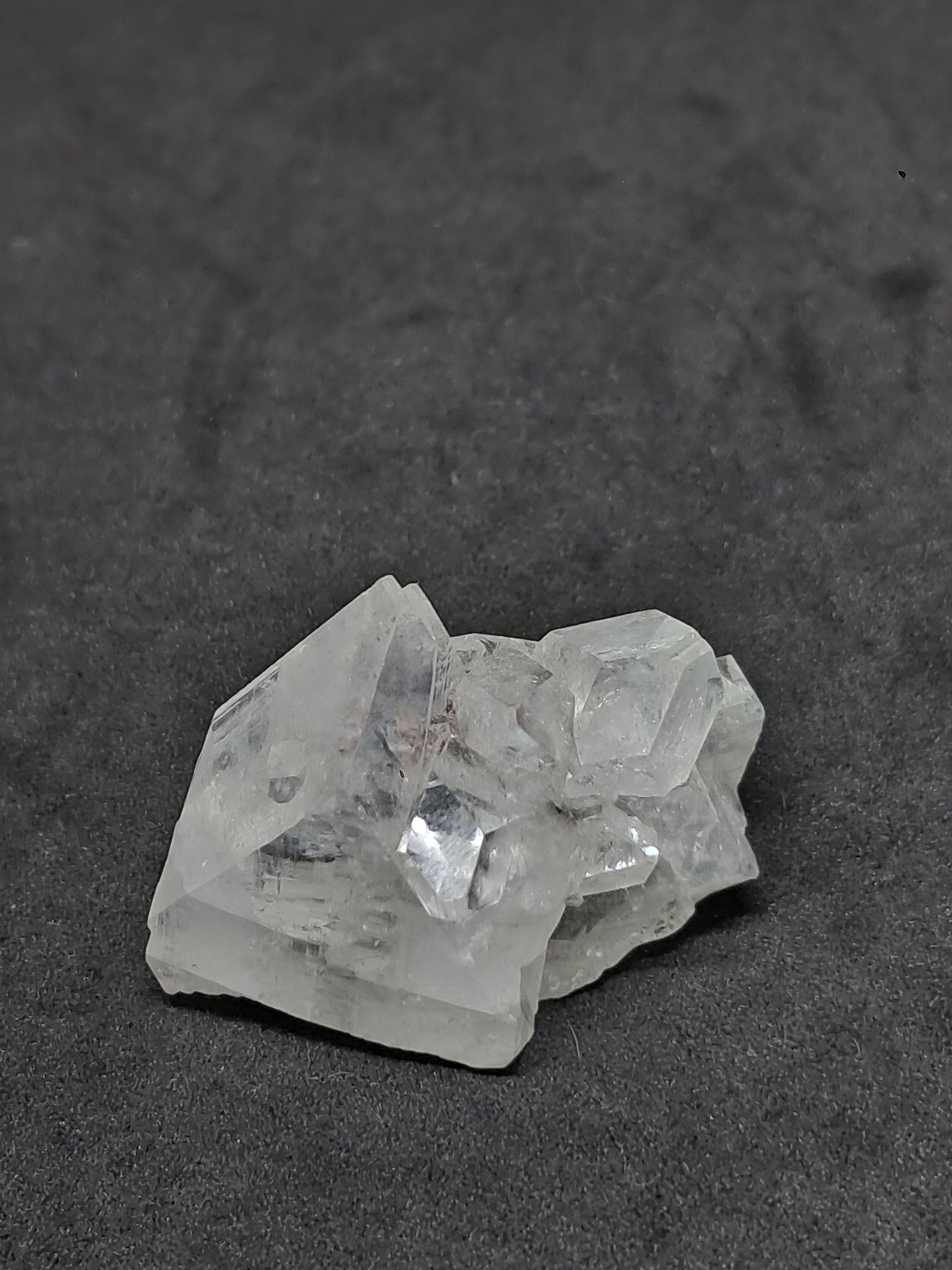 Clear Apophyllite Cluster (Ajanta) Natural Crystal | Mineral Specimen #AP51