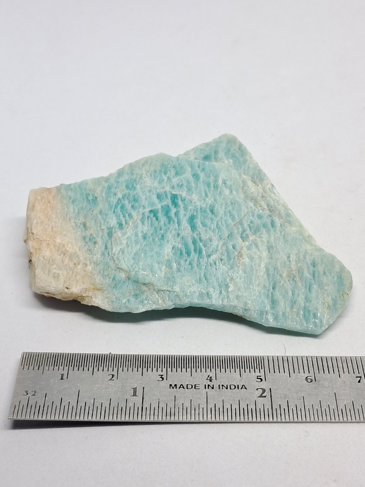 Rough Amazonite Slice | Natural Stone | Mineral Specimen #AZ1