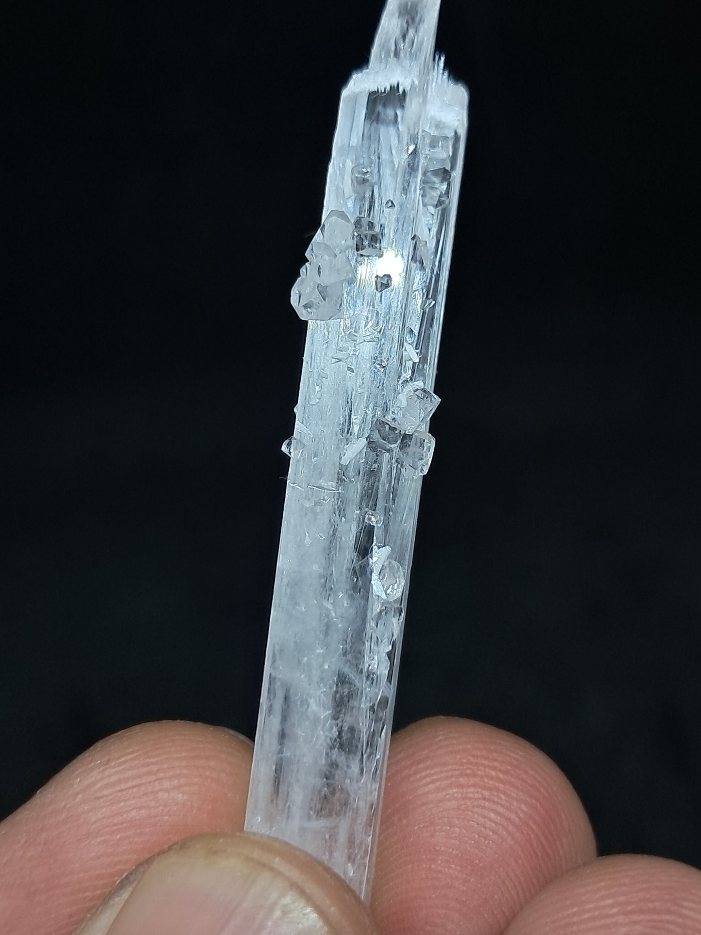 Scolecite with Apophyllite (Non-precious Natural Stone) #ZL22