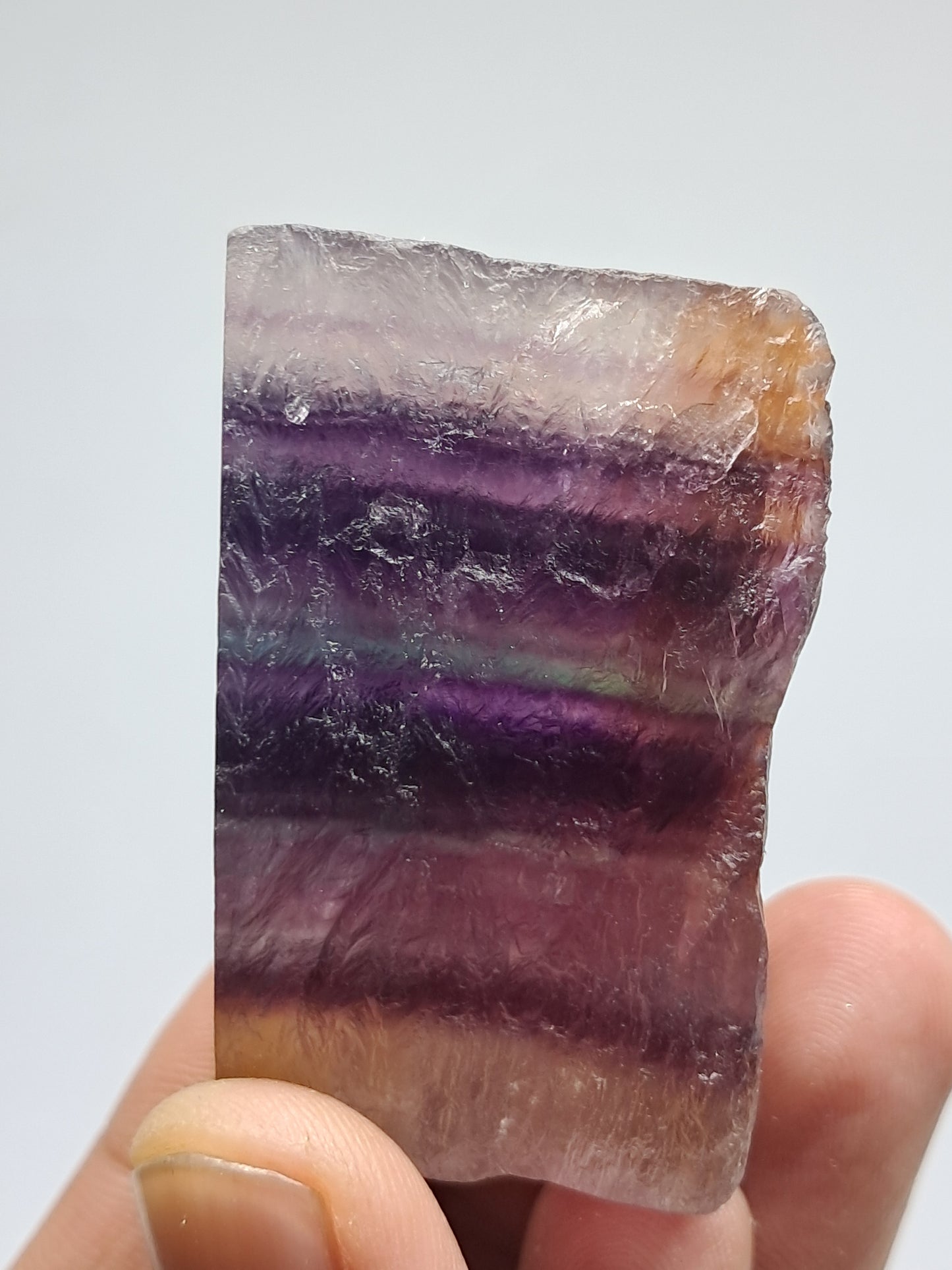 Rough Rainbow Fluorite (Non-precious Natural Stone) #RF3