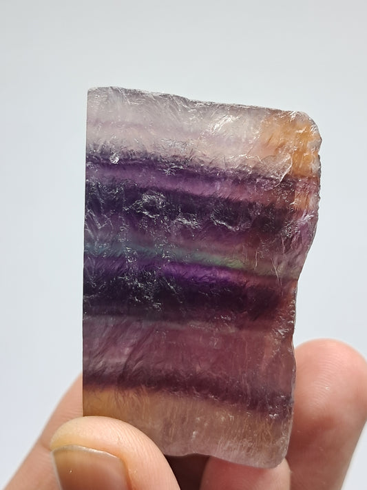 Fluorita Arcoíris en Bruto (piedra natural no preciosa) n.º RF3