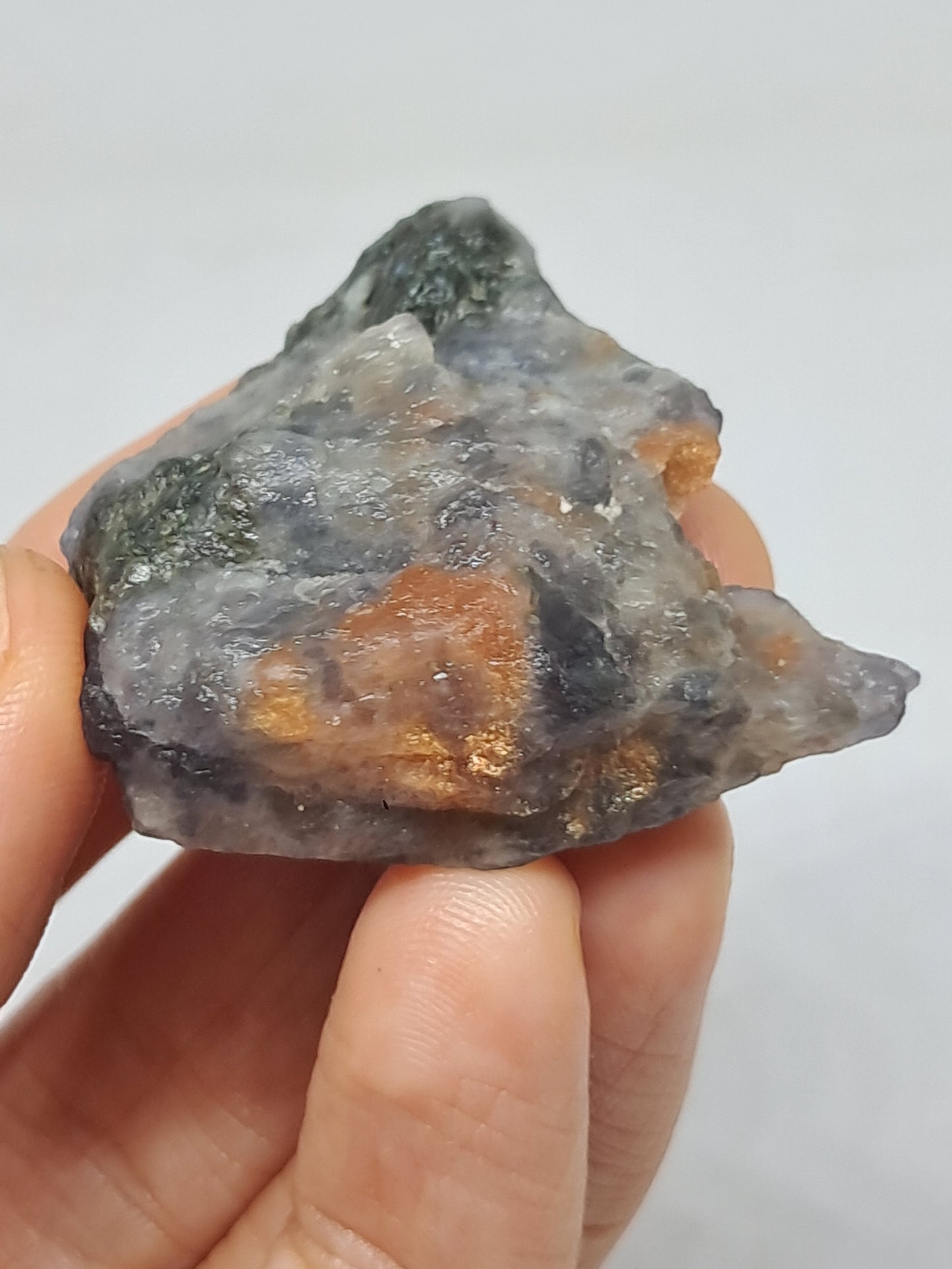 Sunstone w/ Iolite (Tamil Nadu) Rough Stone | Natural Crystal | Mineral Specimen #SI14
