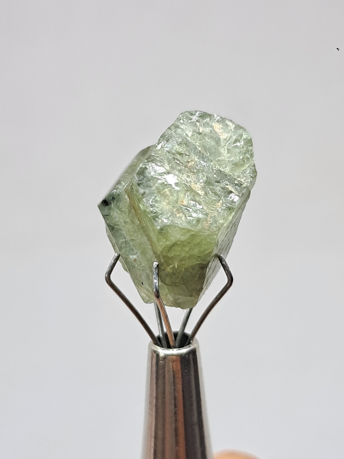Natural Greenish-Blue *Teal* Sapphire Crystal (Karur) Rough Stone | Mineral Specimen #SP35