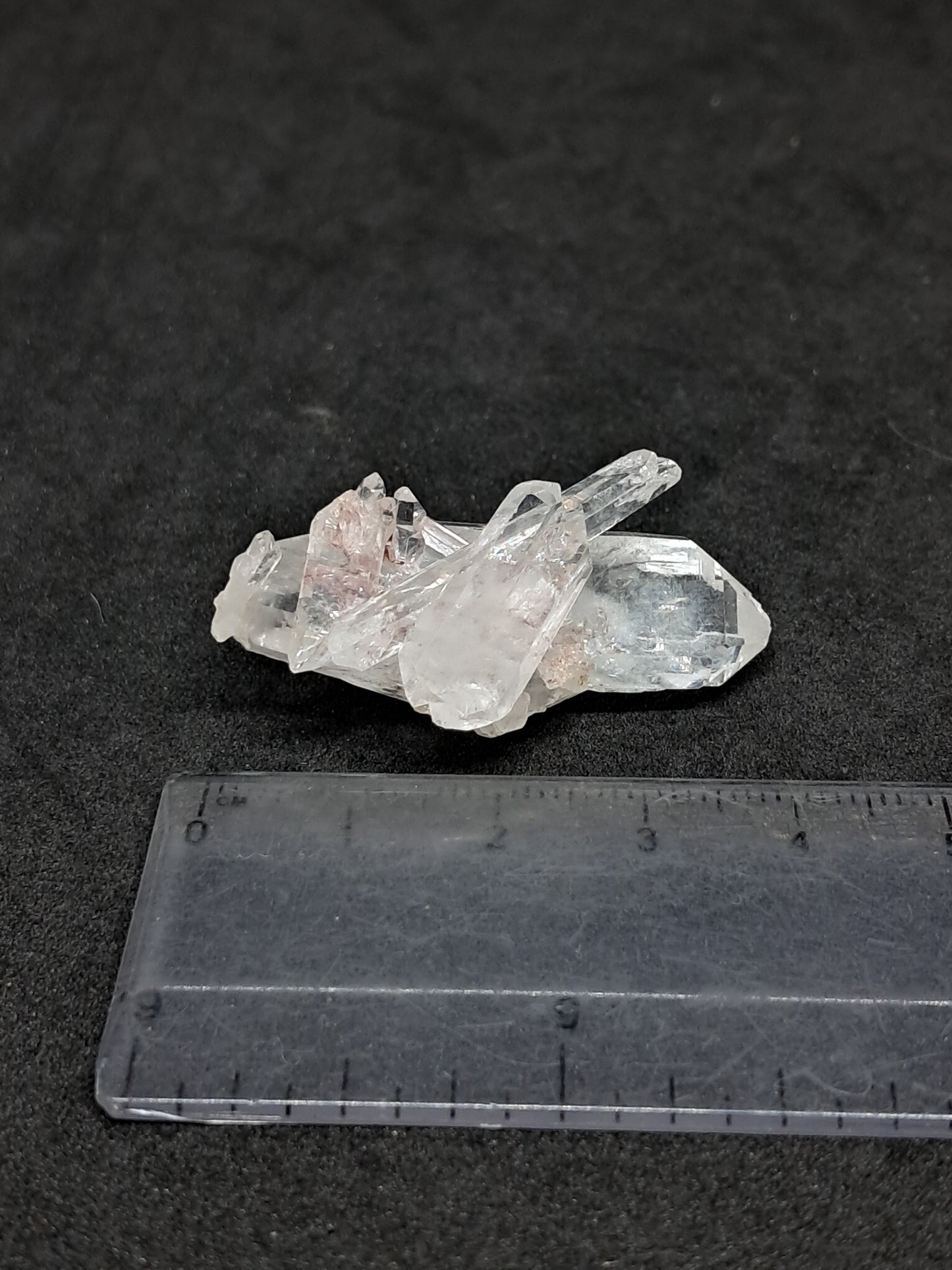 Cúmulo de Cuarzo Faden Claro (Santander, Colombia) Punta Natural | Ejemplar Mineral n.° COQ17