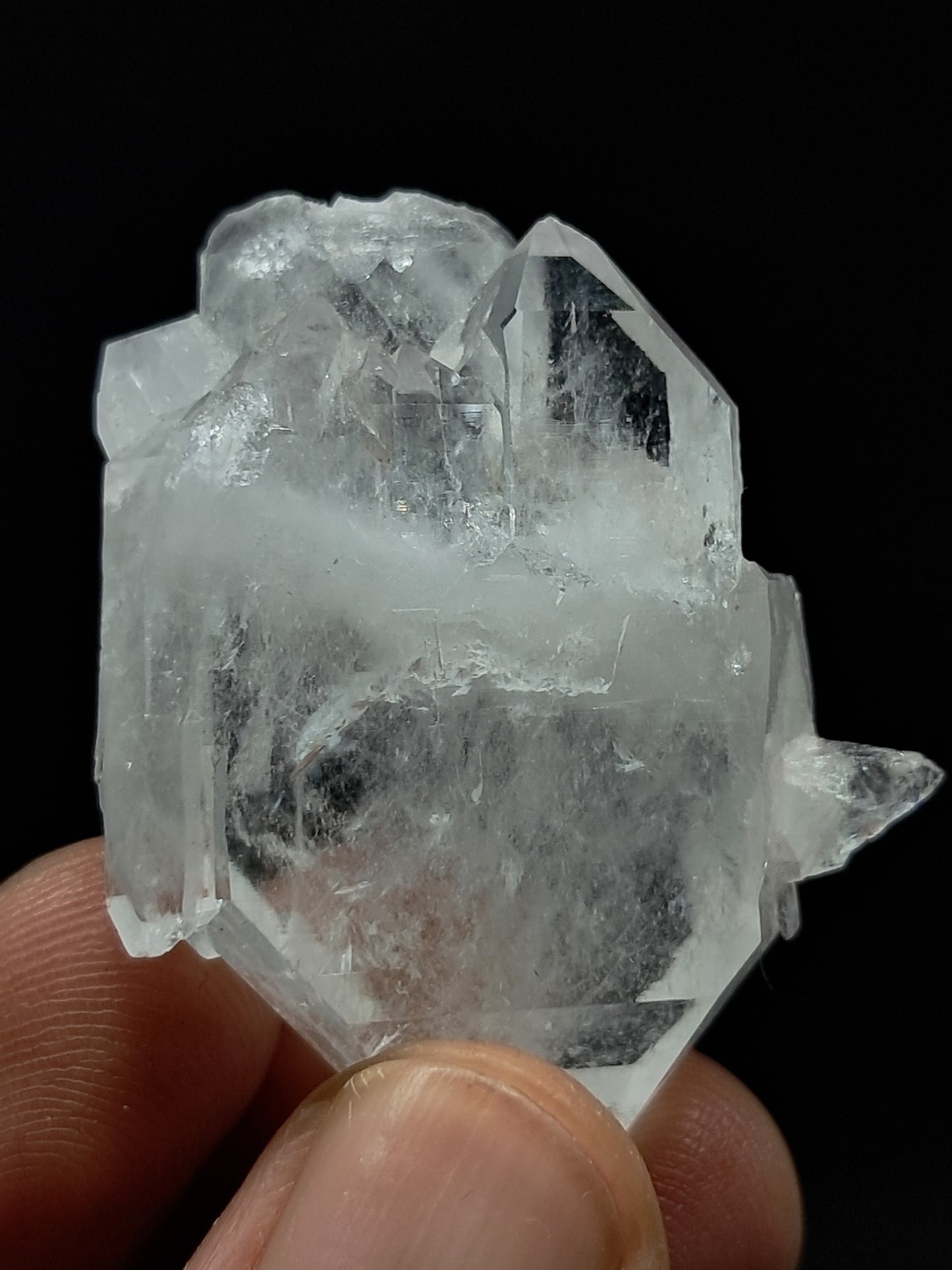 Cuarzo transparente de la Formación Faden (Santander, Colombia) Cristal natural | Ejemplar mineral n.° COQ10