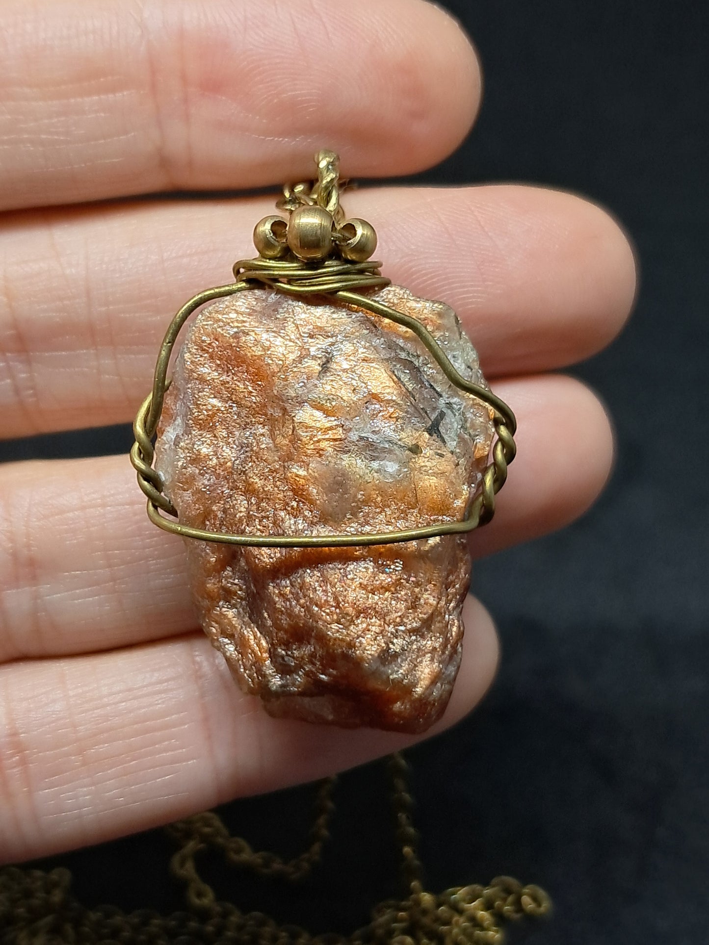 Colgante de piedra solar n.º JL20