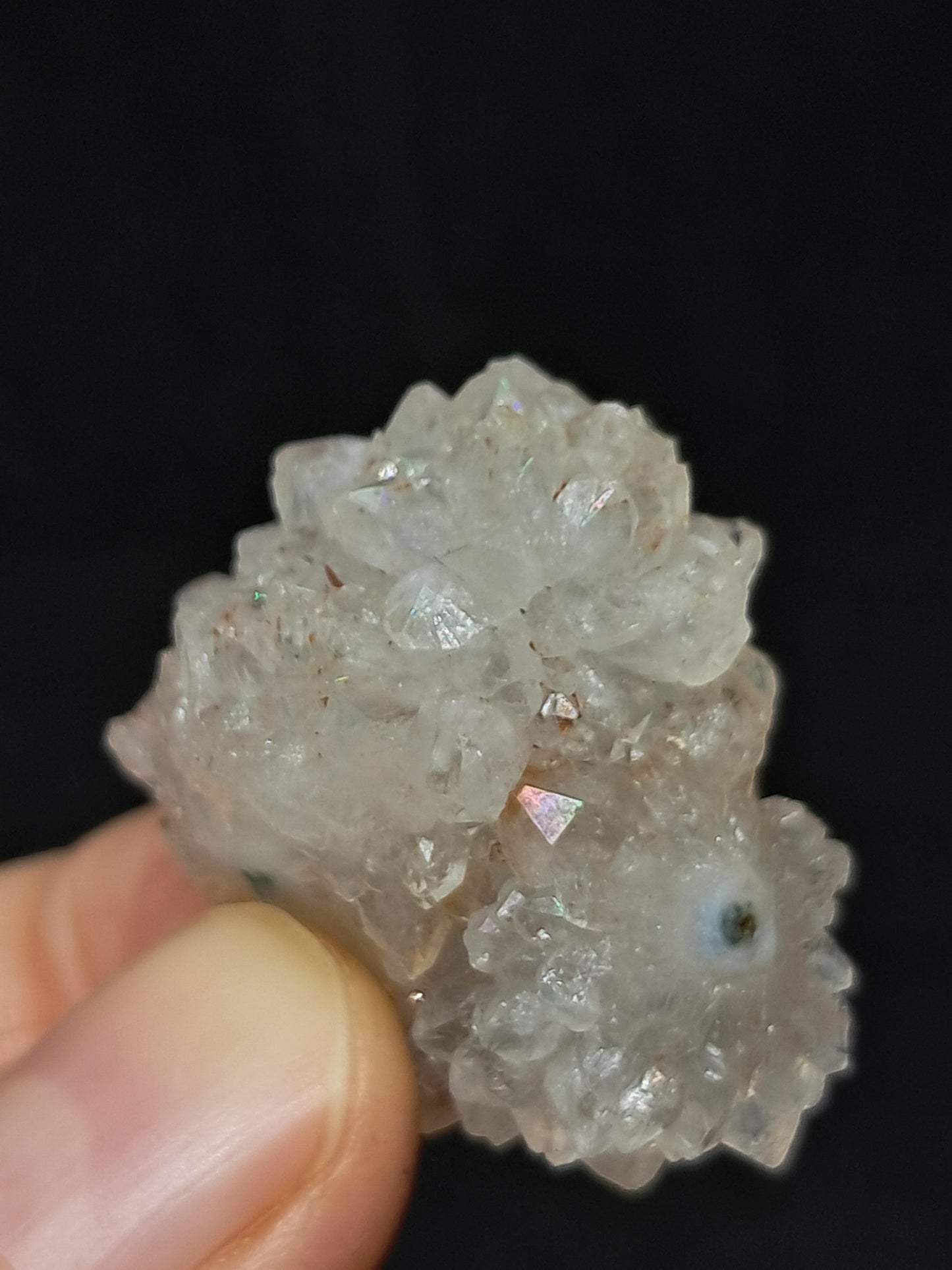 Iris Quartz Stalactite (Anandalite)(Non-precious stone) #AQ23