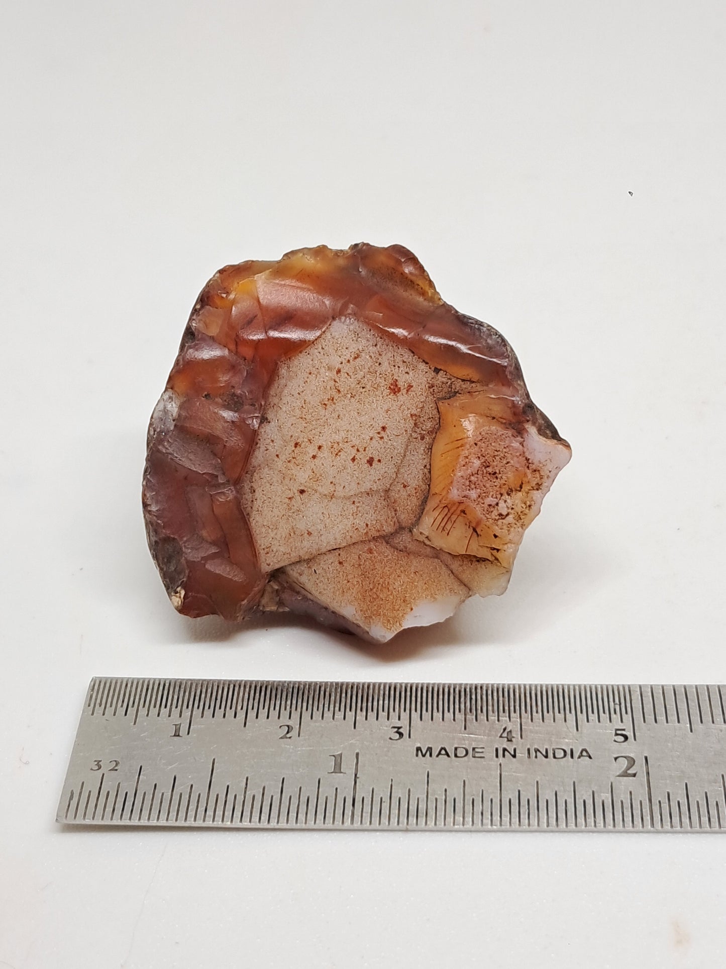 Rough Carnelian (India) Raw Stone | Natural Crystal | Mineral Specimen #CRN17